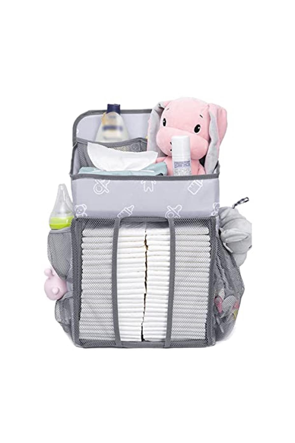 Lucky Day Beşik Organizer Beşik Yanı Düzenleyici Beşik Çantası Beşik Yan Çanta