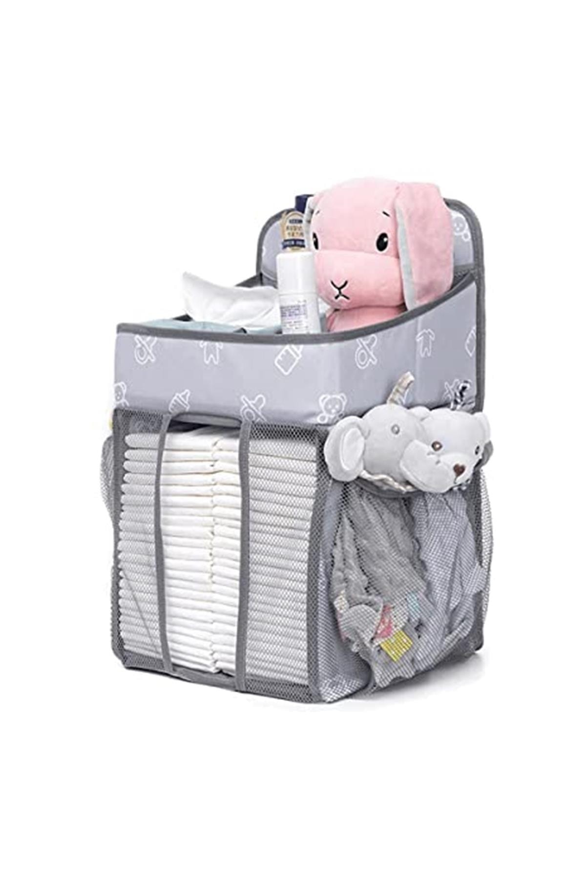 Lucky Day Beşik Organizer Beşik Yanı Düzenleyici Beşik Çantası Beşik Yan Çanta fotoğrafı 2 (önizleme)