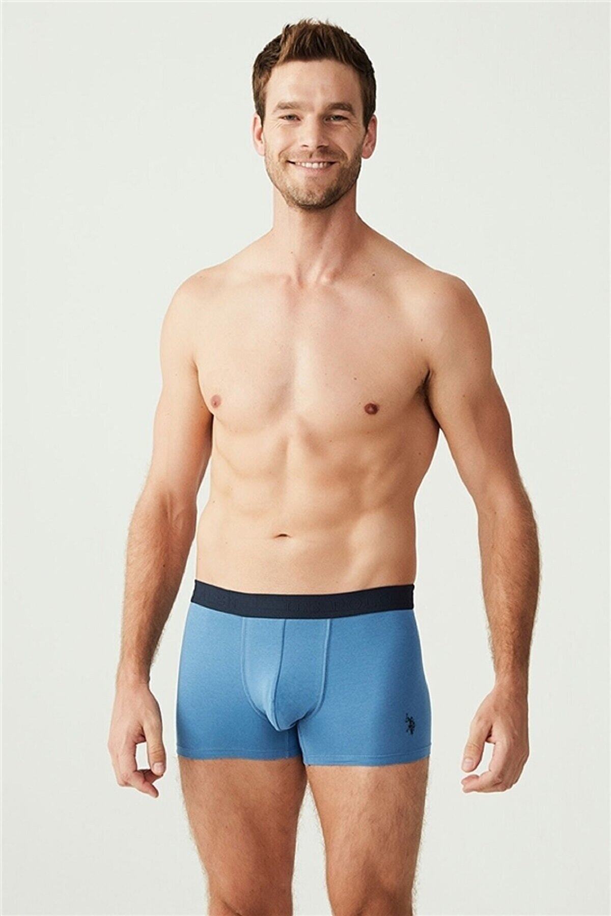 U.S. Polo Assn.-Pachet economic de 3, bumbac și lycra, set boxer pentru bărbați 4