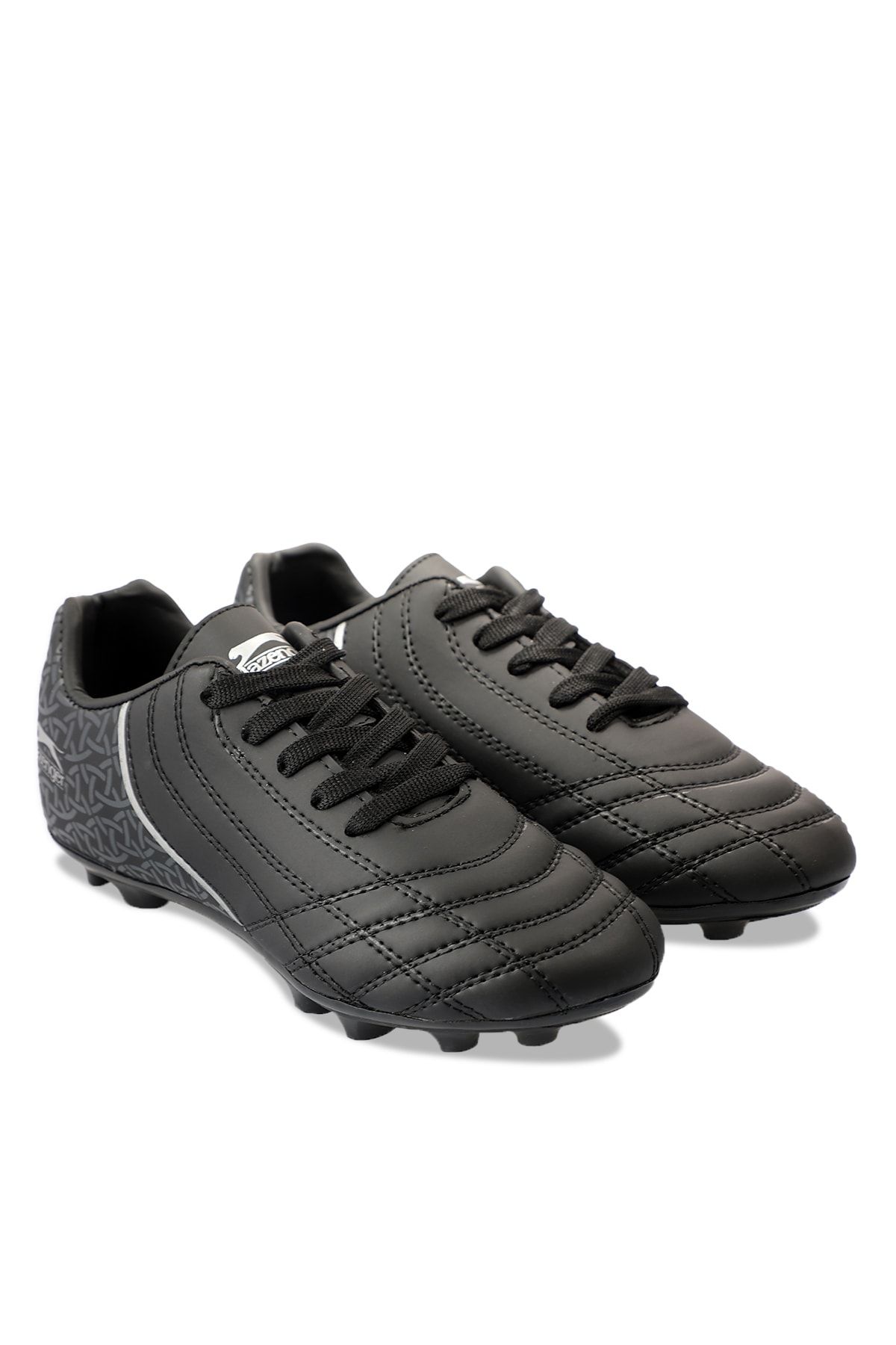 Slazenger کفش های کرامپون پسرانه فوتبال هینو مشکی / خاکستری