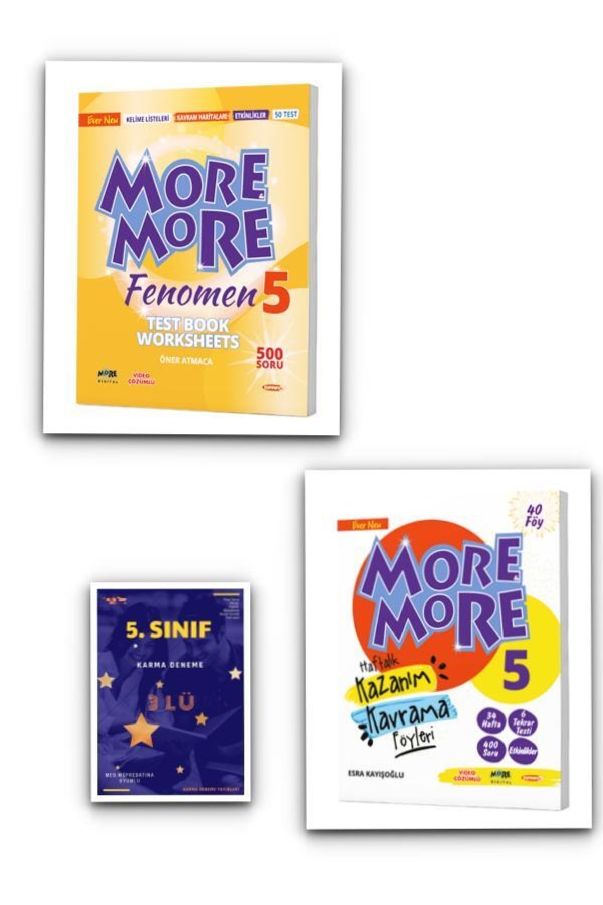 more&more Yayınları More & More 5 Fenomen Test Book Worksheets ...