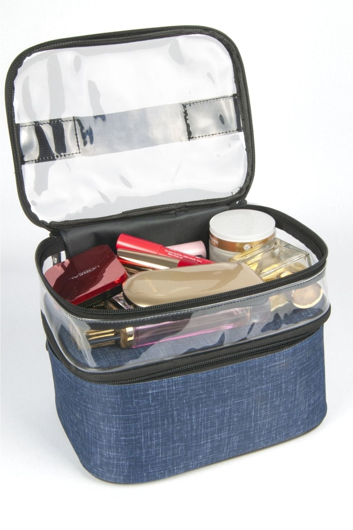 Ankaflex-Makeup Bag Suitcase Travel Makeup Set Professional Cosmetics with Compartments I Makeup Bag 2