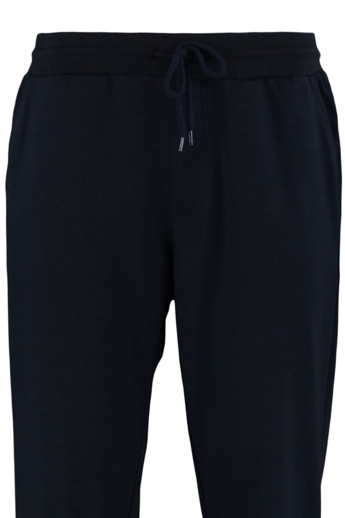 Trendyol Collection-Marineblaue, regulär geschnittene, elastische Jogginghose – TMNSS20EA0053 8