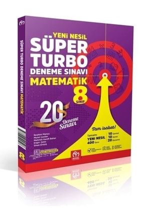 8.sınıf Süper Turbo Matematik Yeni Nesil Deneme 9786257609596