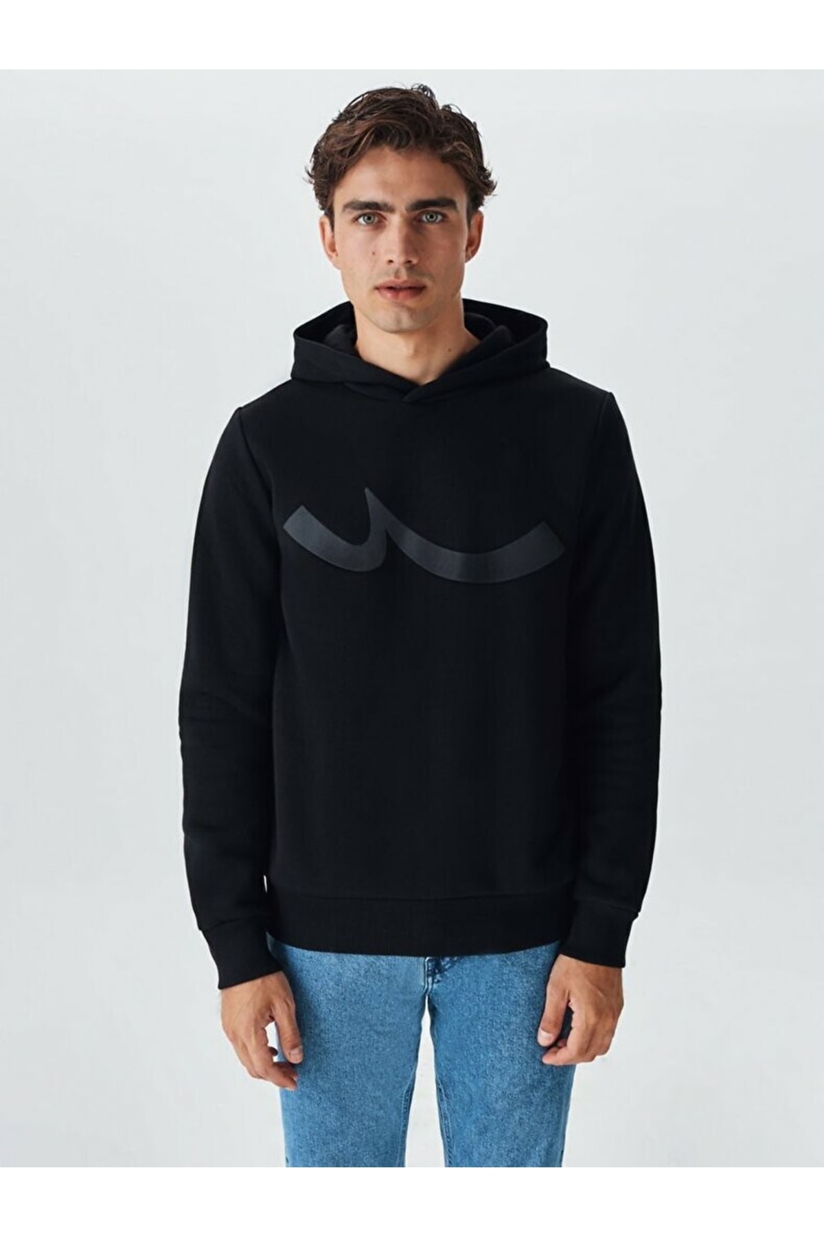 Weyıke Kapişonlu Erkek Sweat — مشکی 0112386099615570000-200 — تصویر 2 از 4