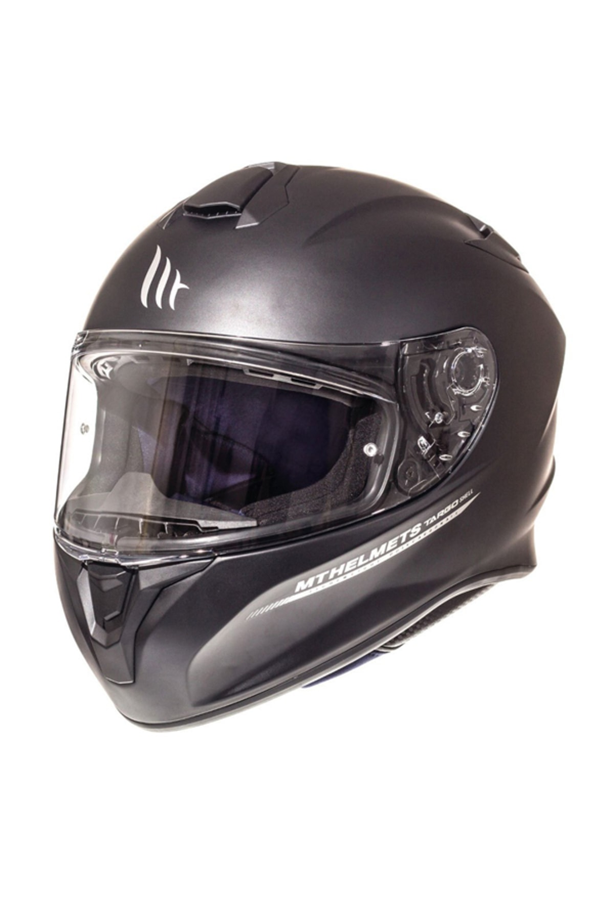 MT Kask Targo Solid A1 Full Face Motosiklet Kaskı Mat Siyah