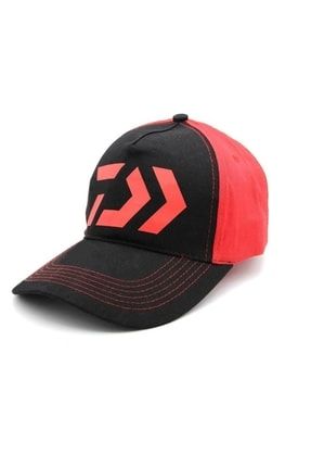 Cap Şapka Siyah-kırmızı CAP 4