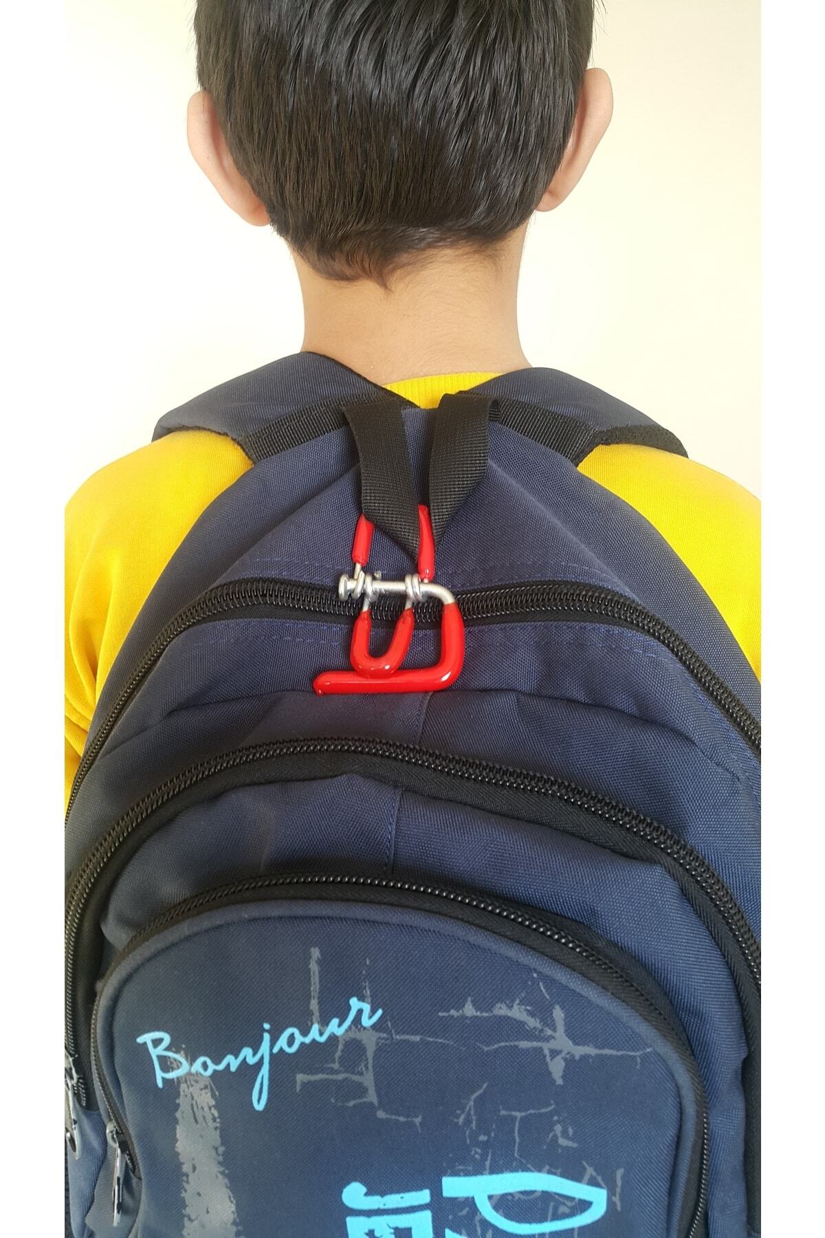 mintikbirler-16 Pcs School Bag Hangers - Student Desk and Kids Classroom Organizer Apparatus Organizer 3