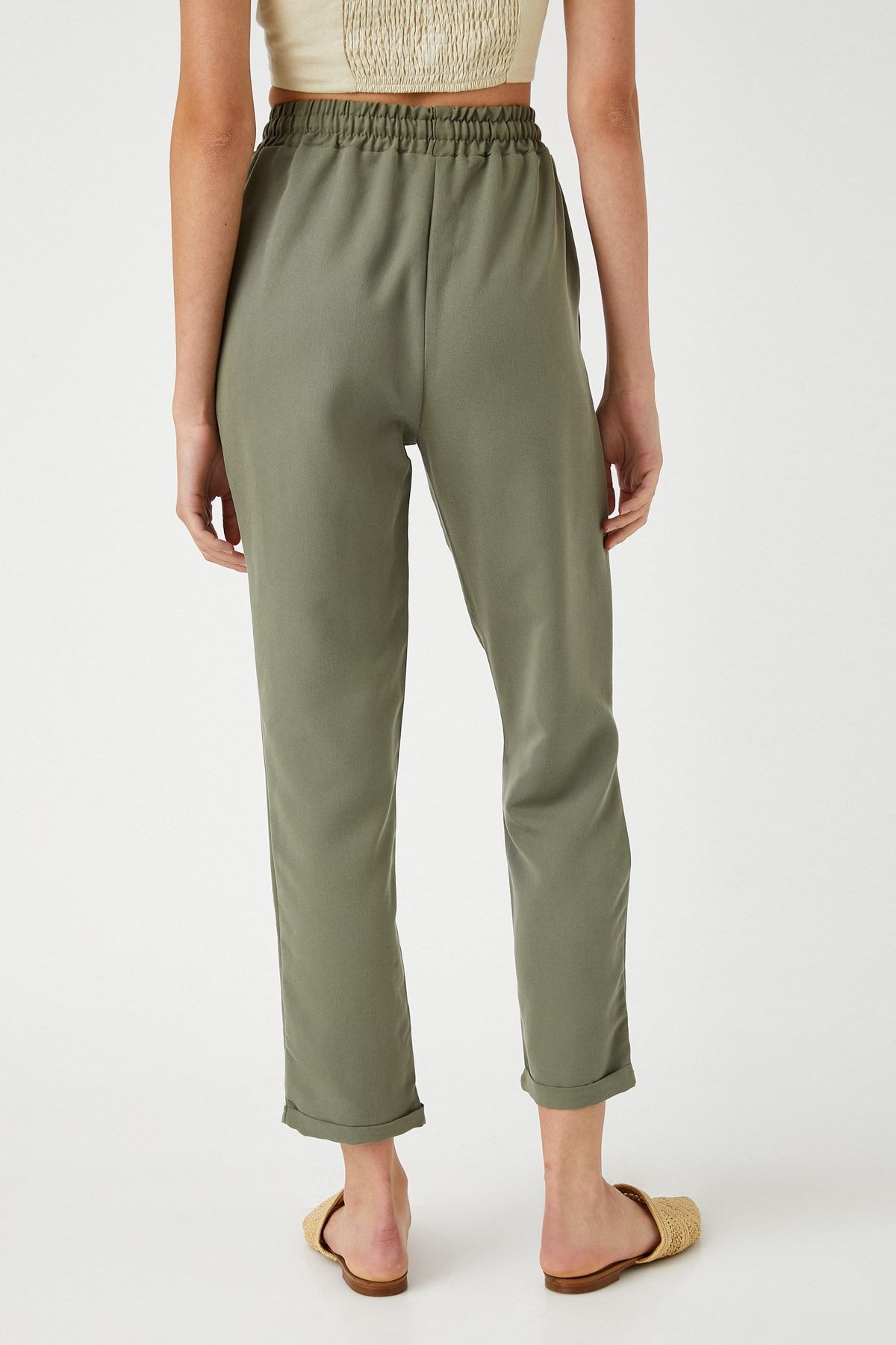 Koton Hose Khaki Karottenhose Fast ausverkauft