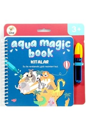 Aqua Magic Book Kıtalar (sihirli Boyama Kitabı) TFL-1001