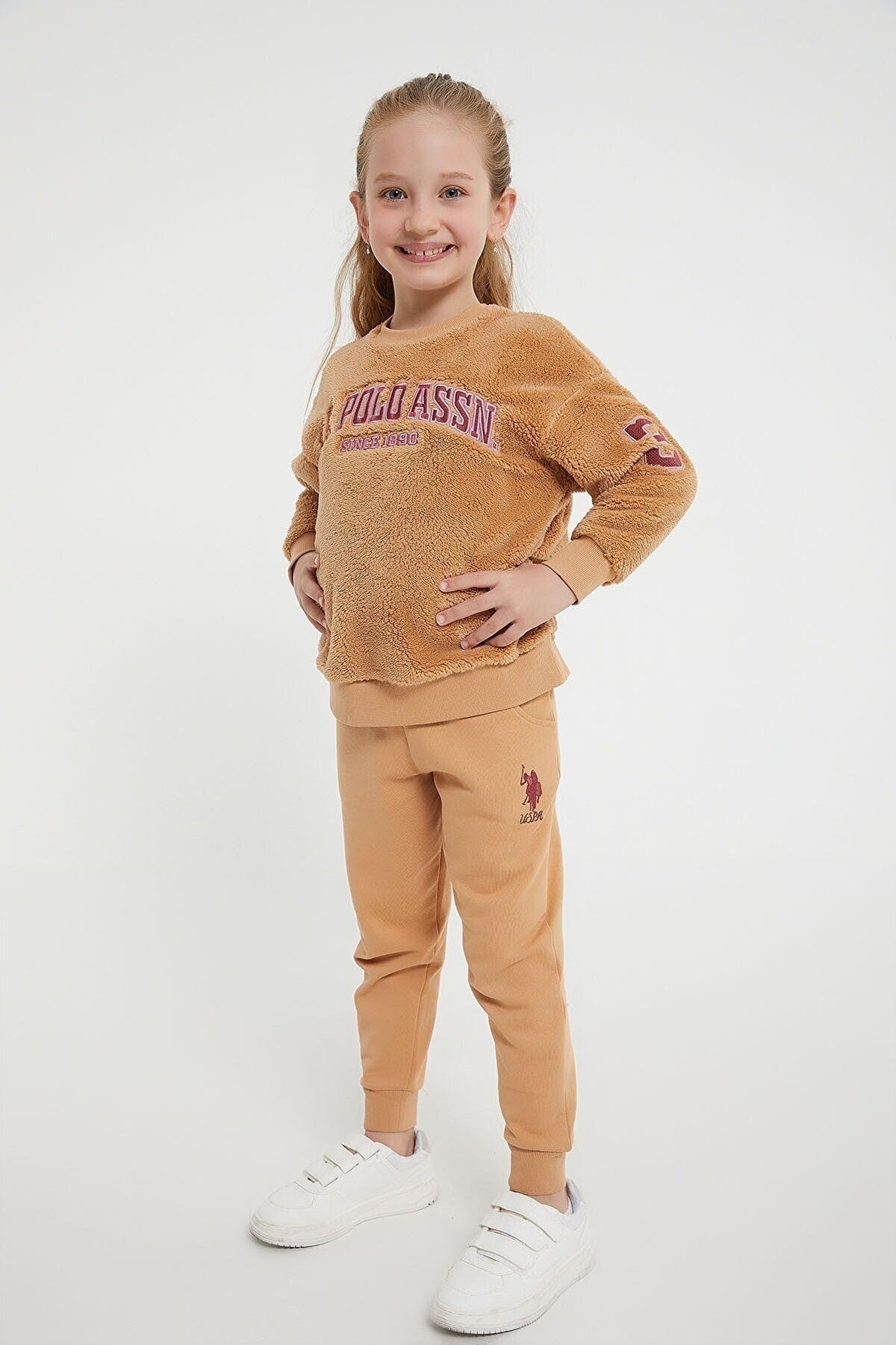 Toddler girl shop polo sweat suits