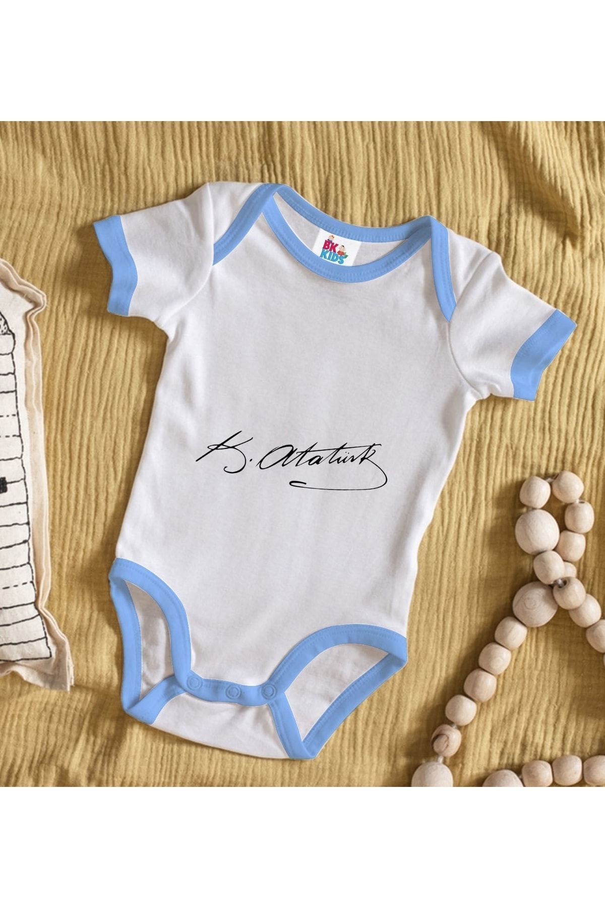 بادی نوزاد زیردکمه دار پسرانه – دخترانه برند  Bitmeyen Kartuş اصل Bitmeyen124067 - تصویر 2