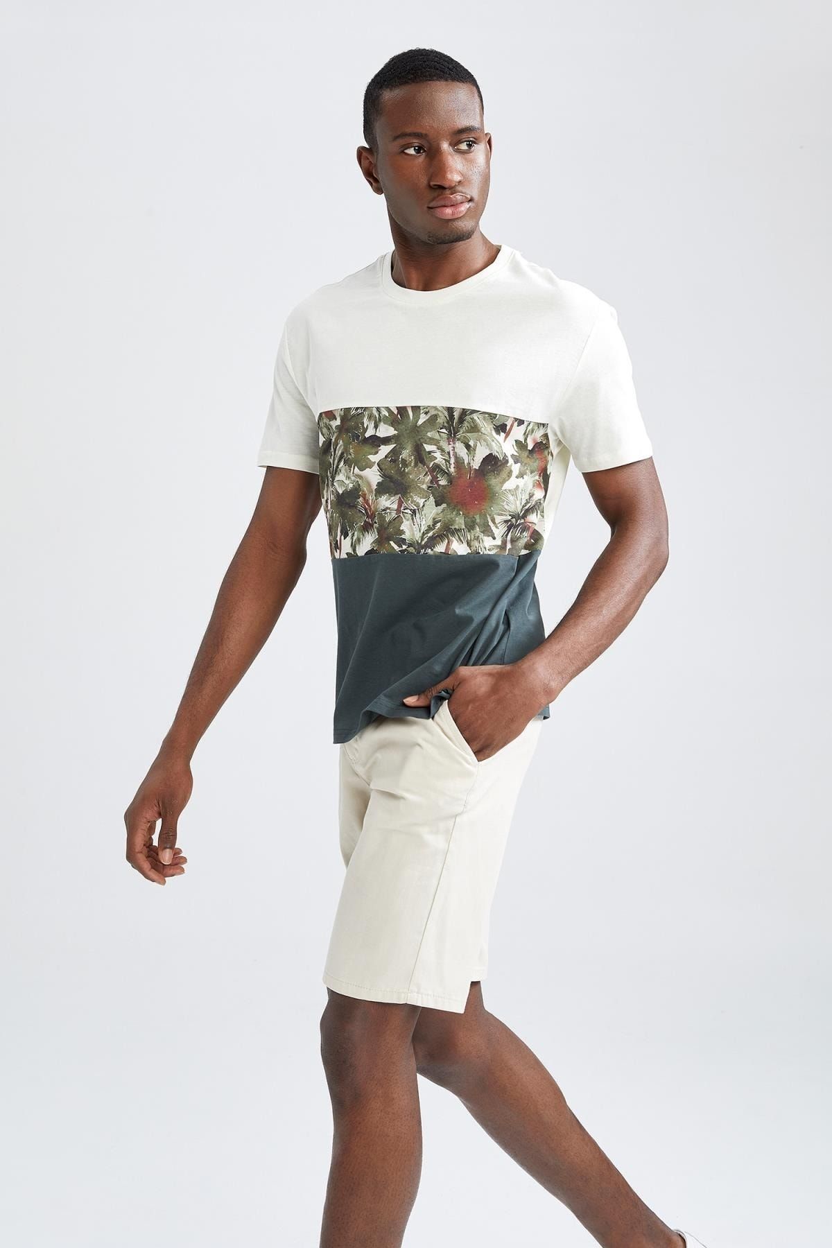 DeFacto-Regular Fit Bermuda Shorts 4