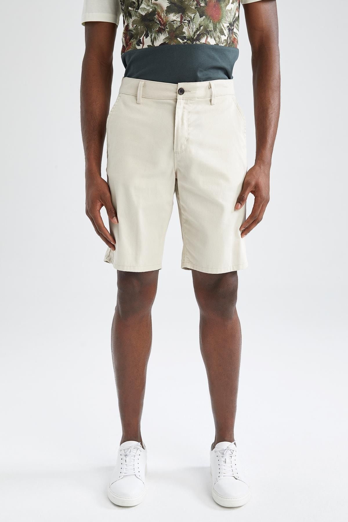 DeFacto-Regular Fit Bermuda Shorts 7