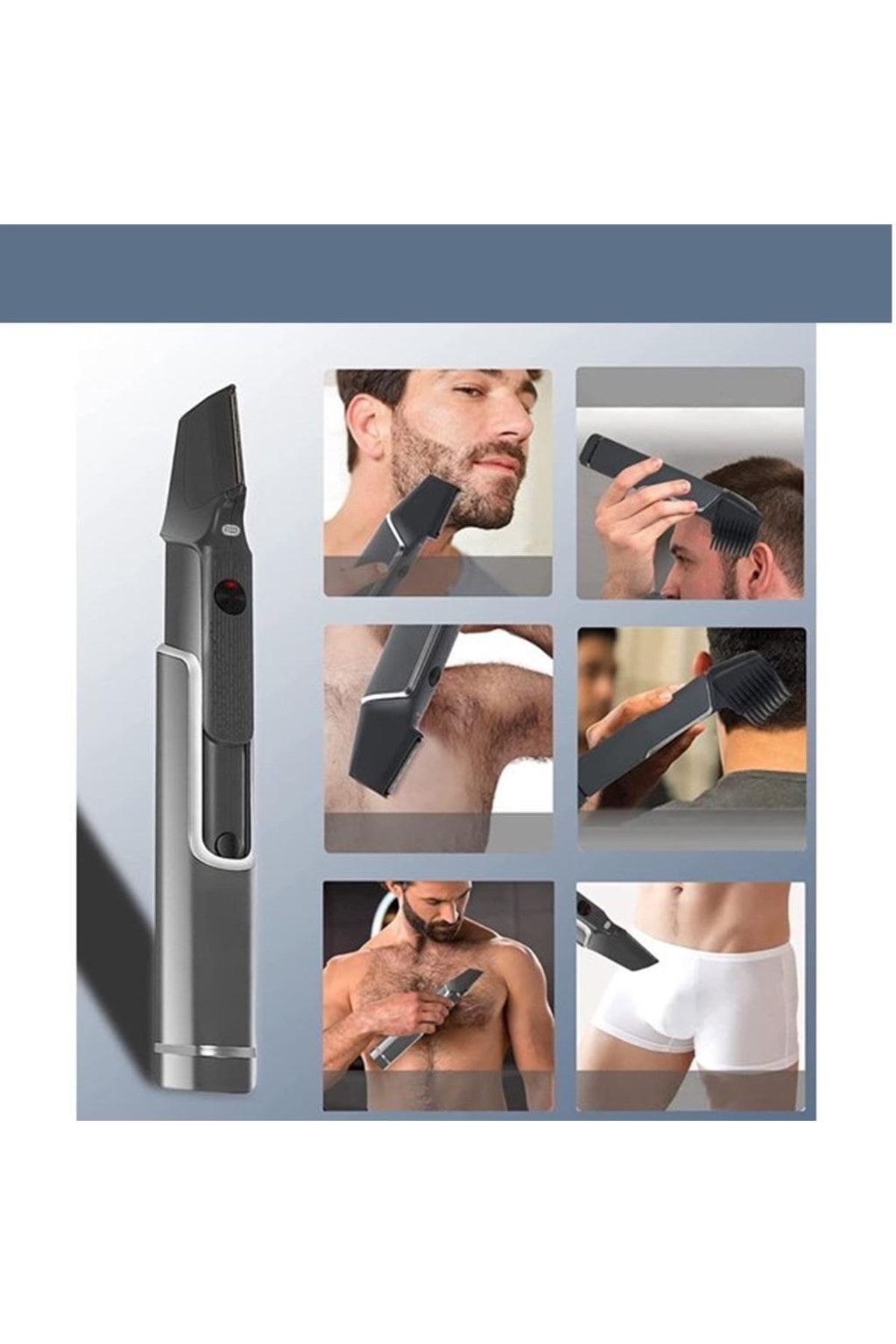Ipone New Desıgn Saç Sakal Ense Vücut Lazer Epilasyon Öncesi Tüy Alma Bay Tıraş Makinesi GX12261
