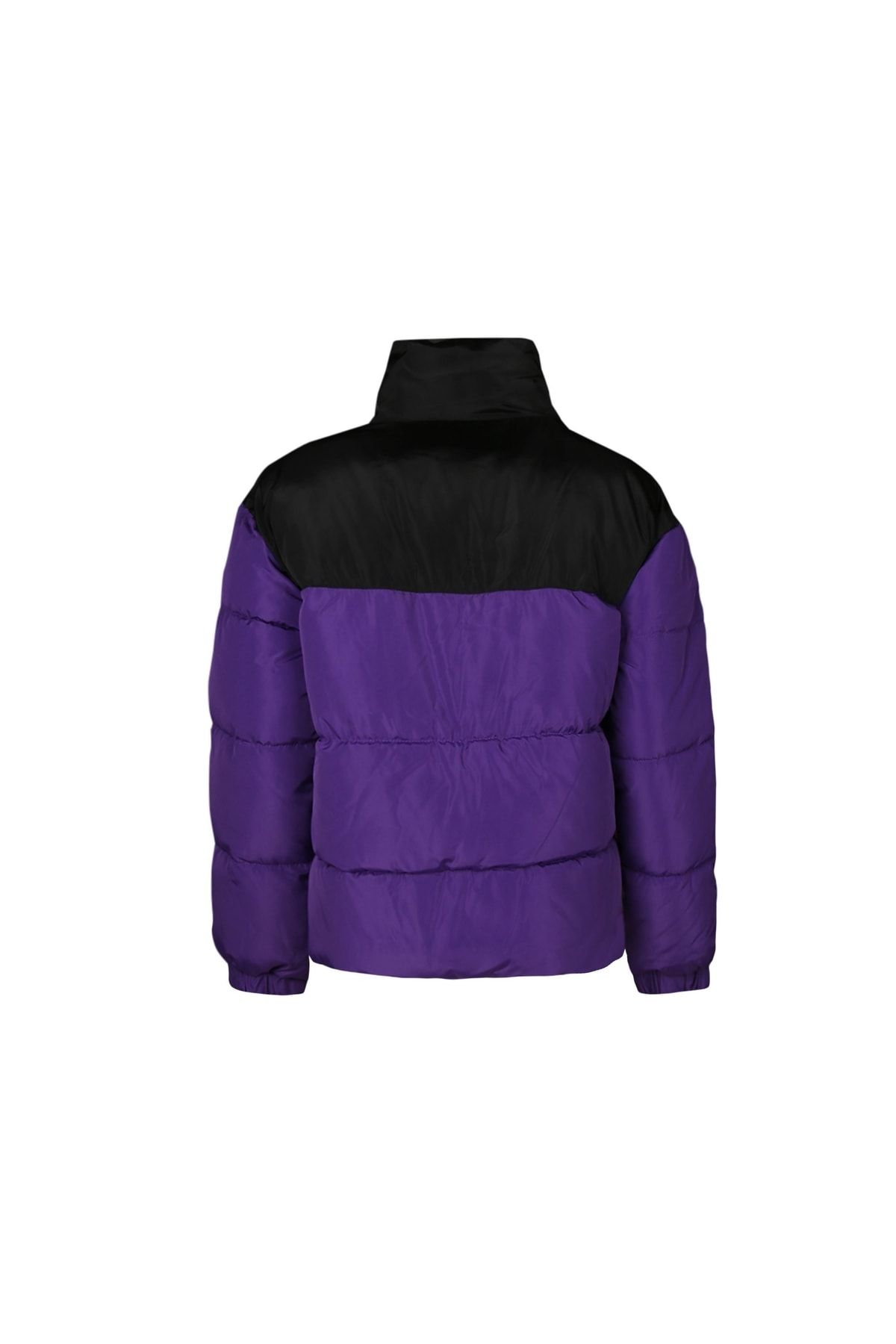 ONLY-Palton zilnic pentru femei Onlbecca Short Puffer Cc 15261201 -negru violet 2