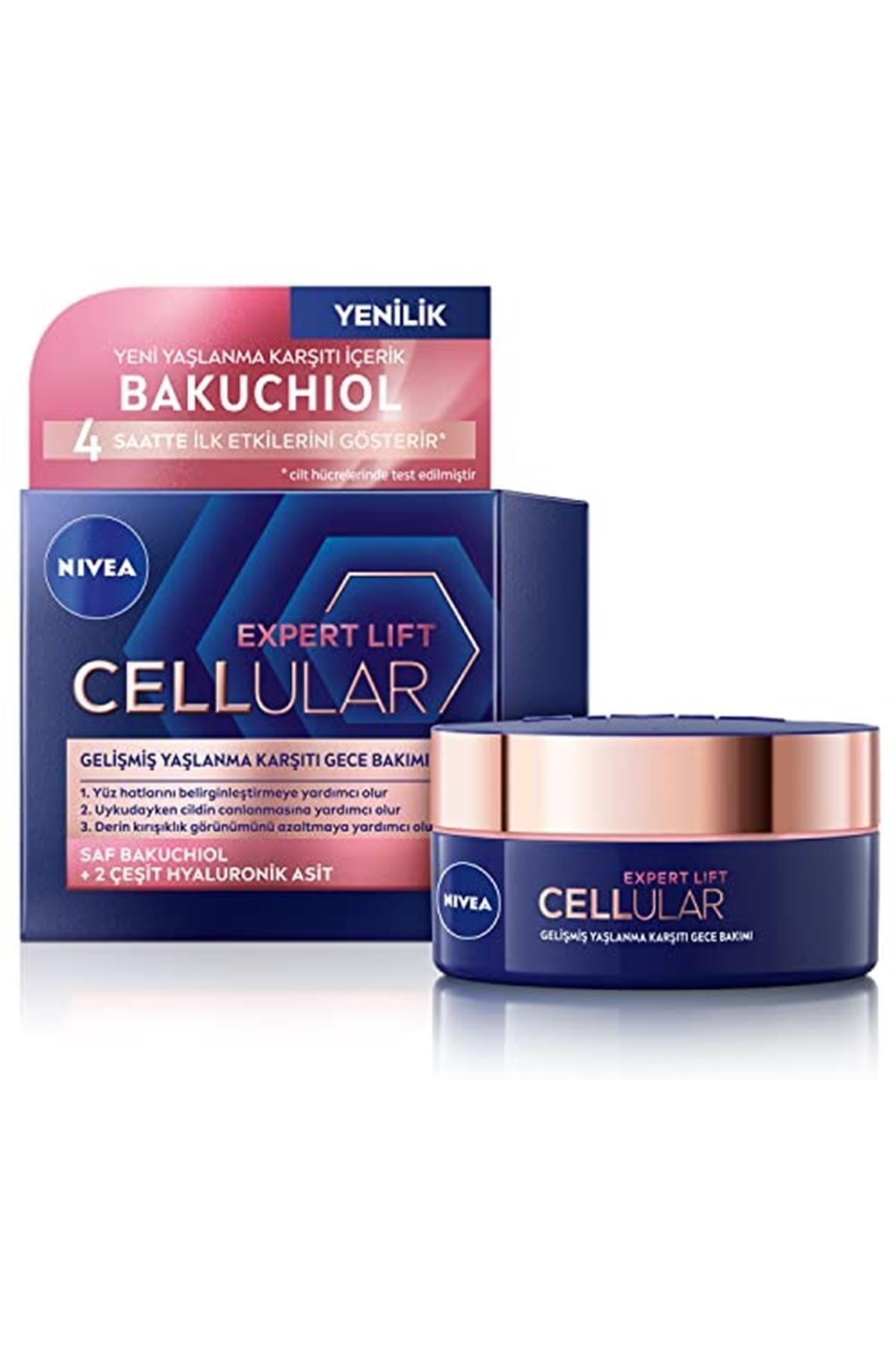 Bakuchiol Cellular Expert Lift Spf30 Advanced Anti-Aging Night Face Cream 50ml