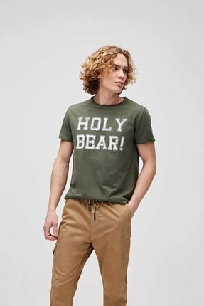 Holy Bear Erkek Haki Tişört 21.01.07.026-C70