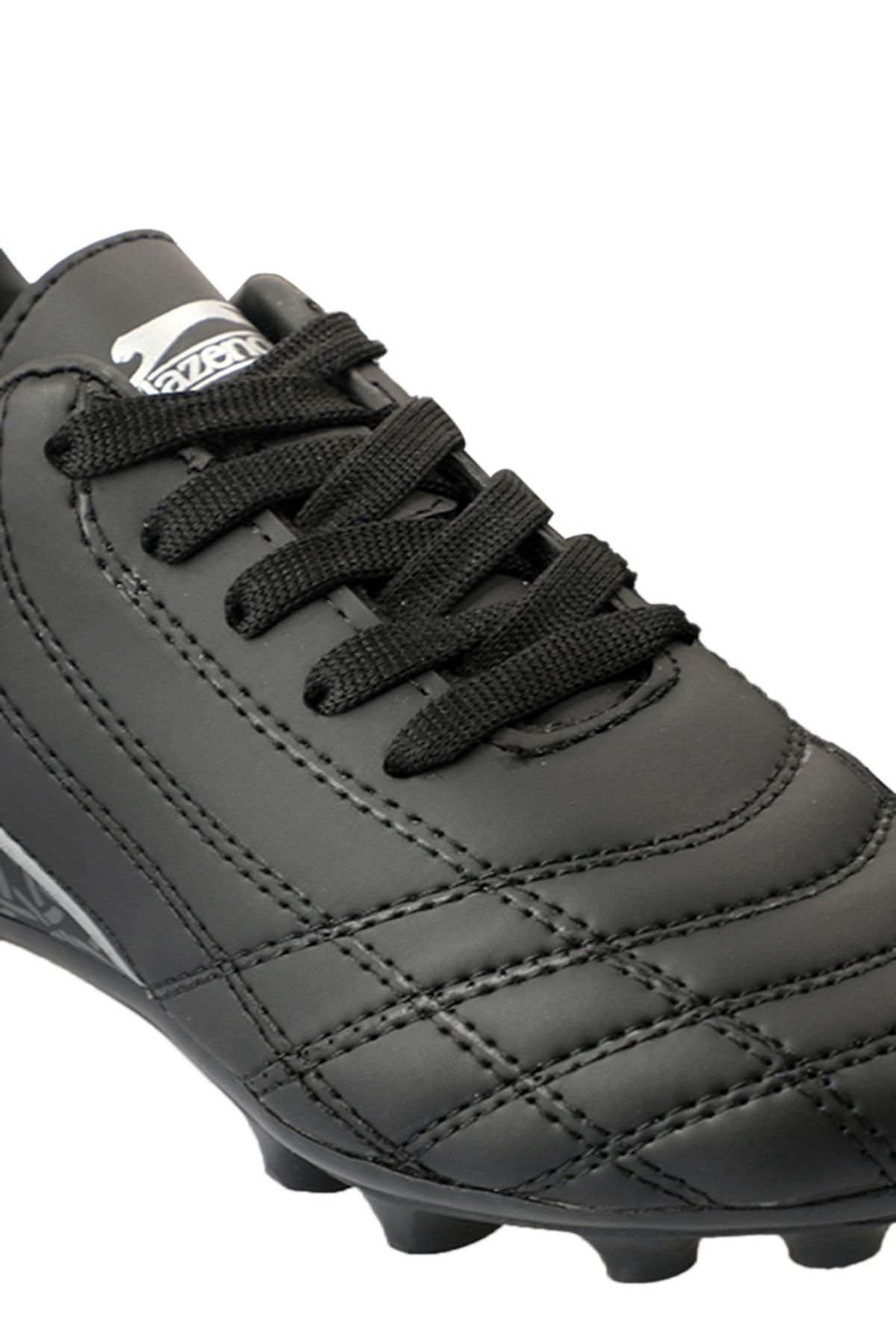 Slazenger کفش های کرامپون پسرانه فوتبال هینو مشکی / خاکستری