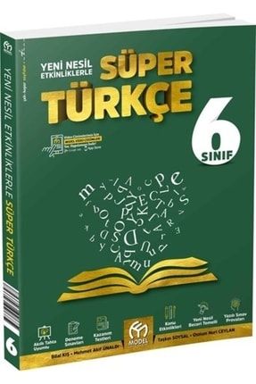 6.sınıf Süper Türkçe Yeni Nesil Soru Bankası mda6