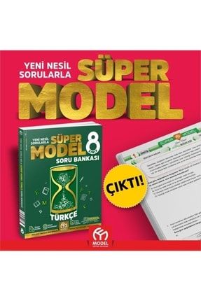 8.sınıf Süper Türkçe Yeni Nesil Soru Bankası GFR5154