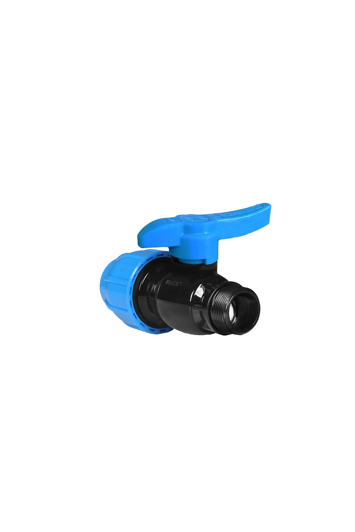 ARANGÜL-Full Bore Pp Plug-in Coupling Internal Thread Ball Valve (coupling Thread Valve) (40x1 1/4" Mm) 1