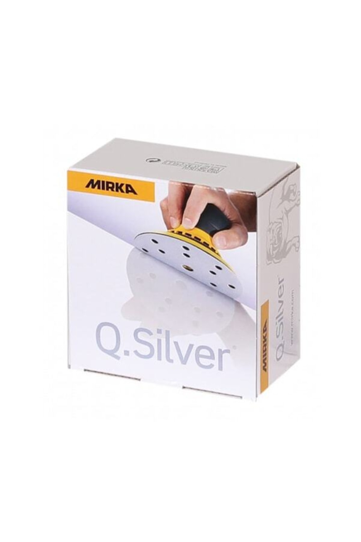 MİRKA Quick Silver Hookit Zımpara Q150mm. P80 10 Adet.