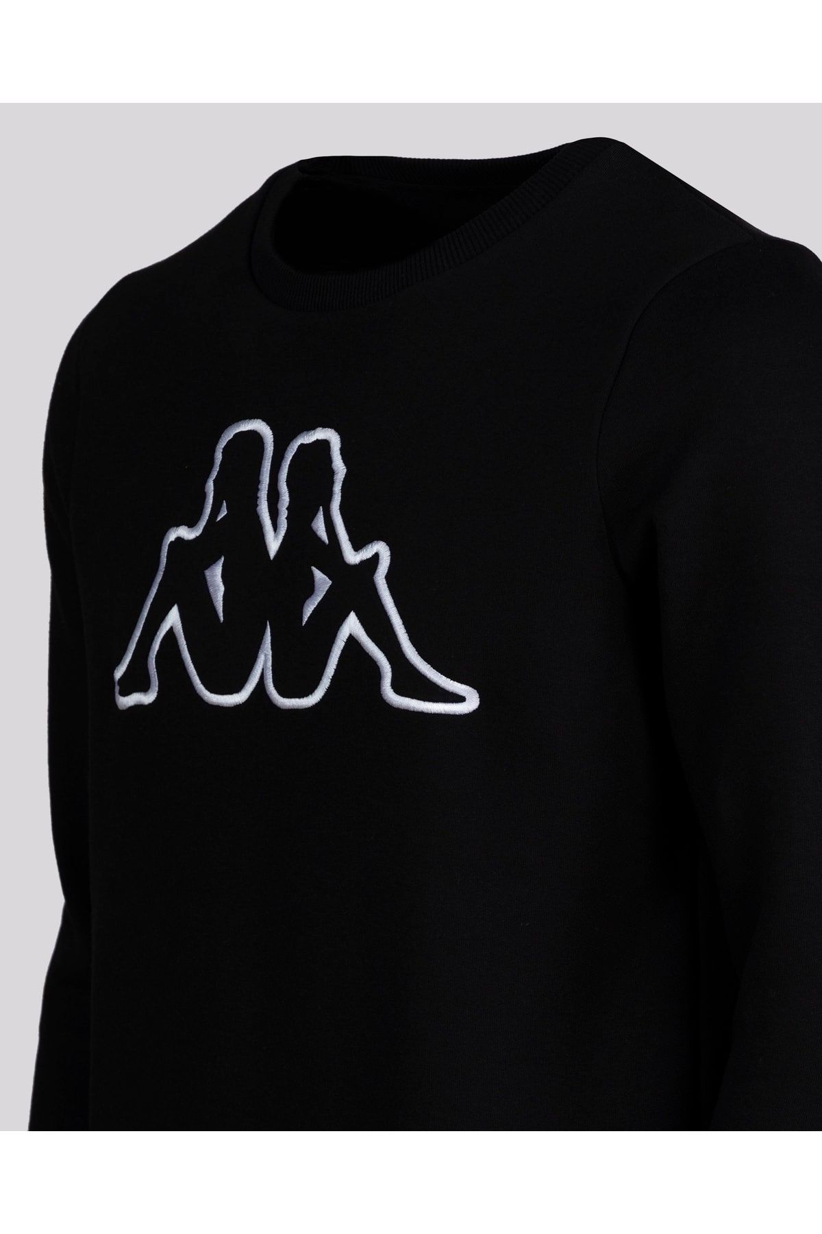 Black kappa sweatshirt 2025