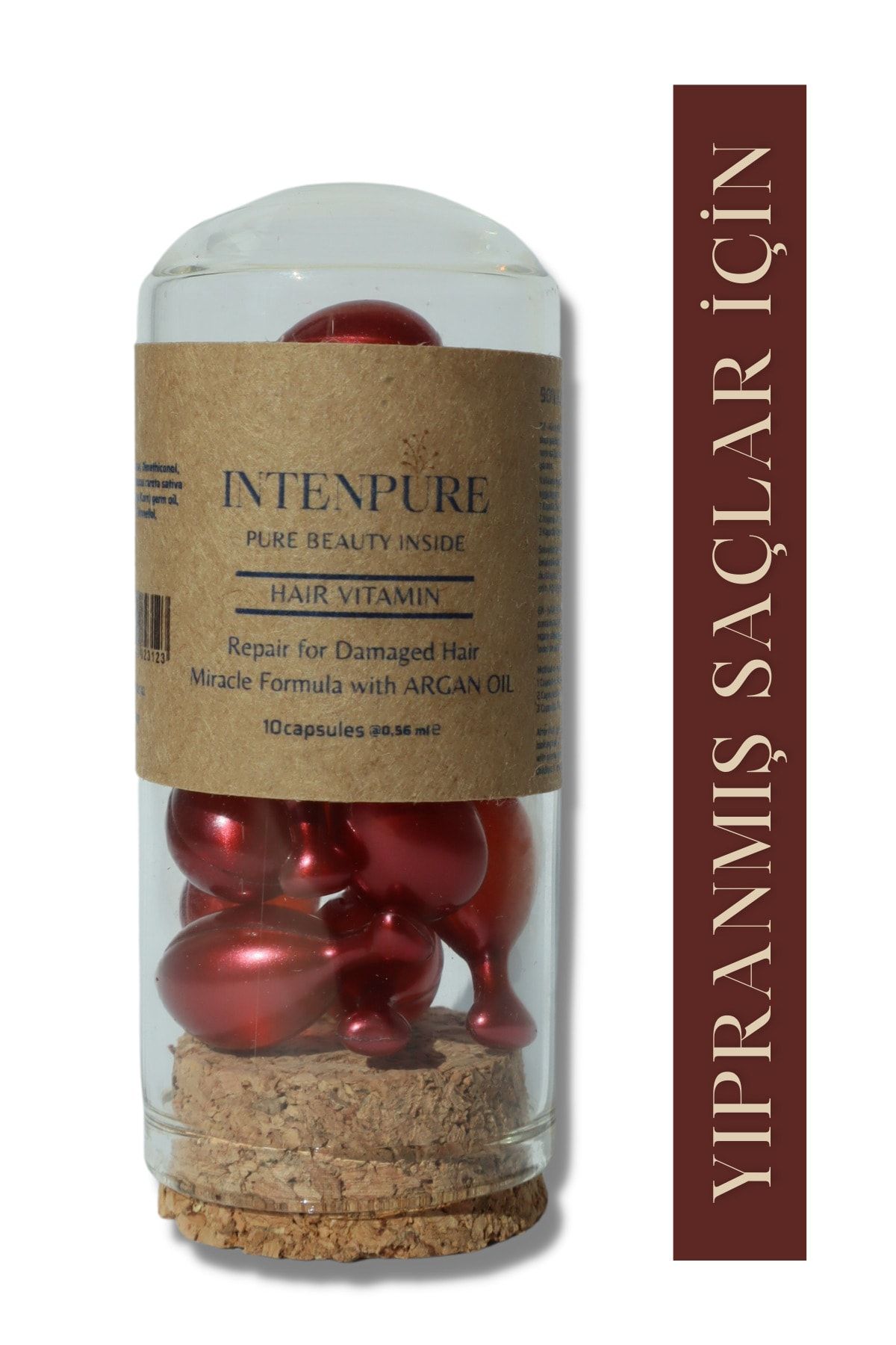 intenpure-Hair Vitamin - Miraculous Care Oil for Damaged Hair 10 Capsules 1
