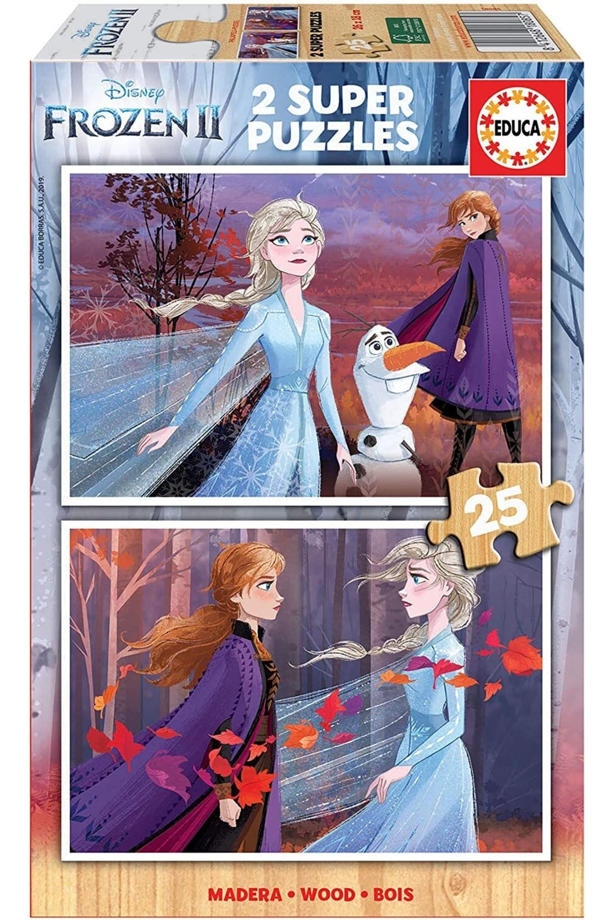 Genel Markalar Educa Ahşap Puzzle 2x25 Parça 2 18085 Fiyatı, Yorumları ...