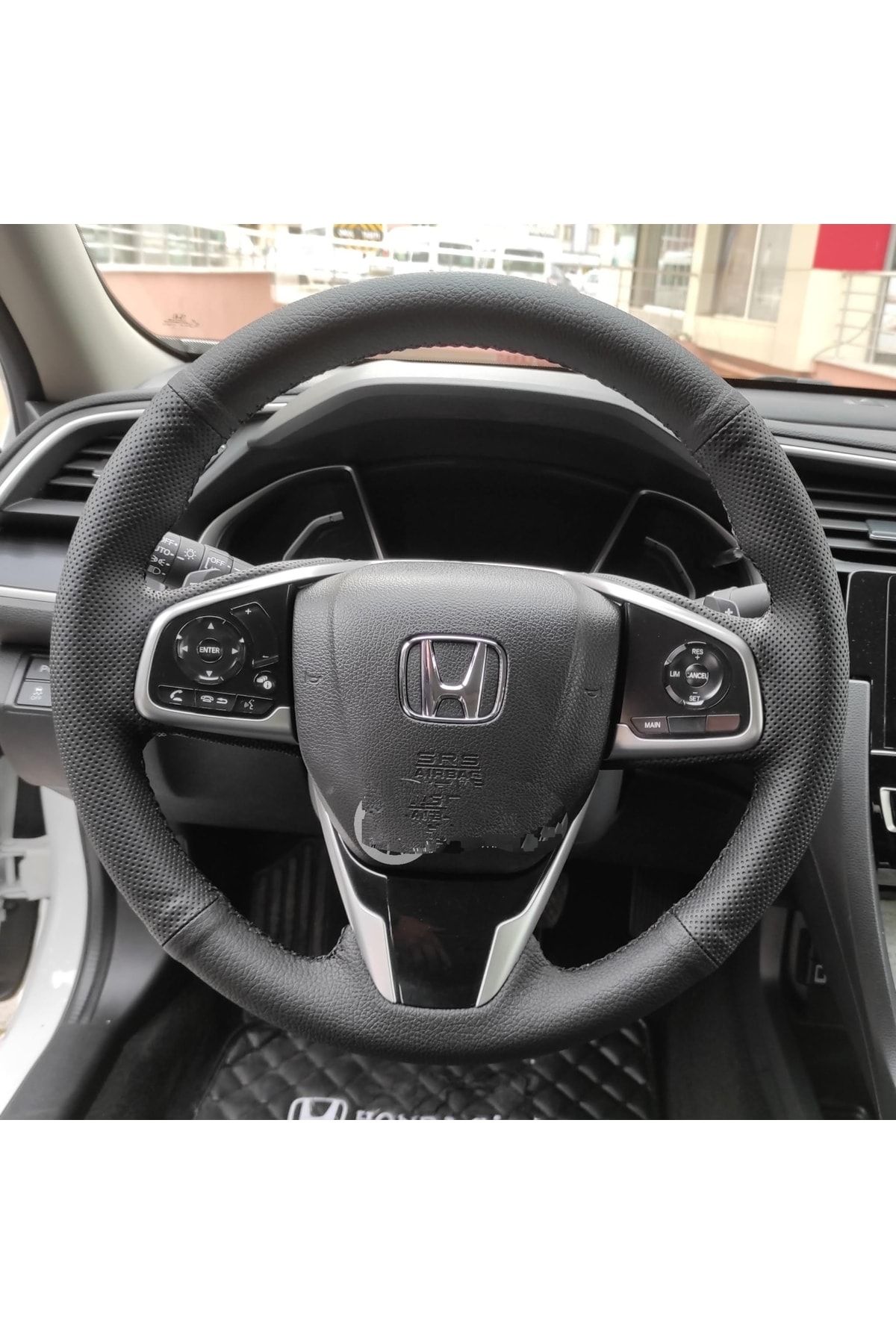 2018 honda civic steering wheel cover discount