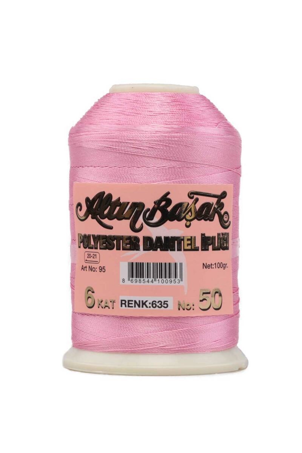 Lace And Lace Rope 6 Ply 50 No 100 Gr 635