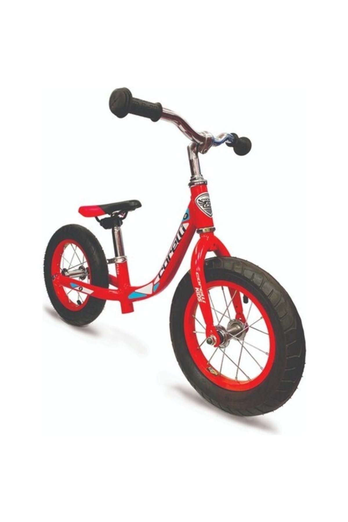 Fluss 12 Wheel Balance Bike Red / White-blue