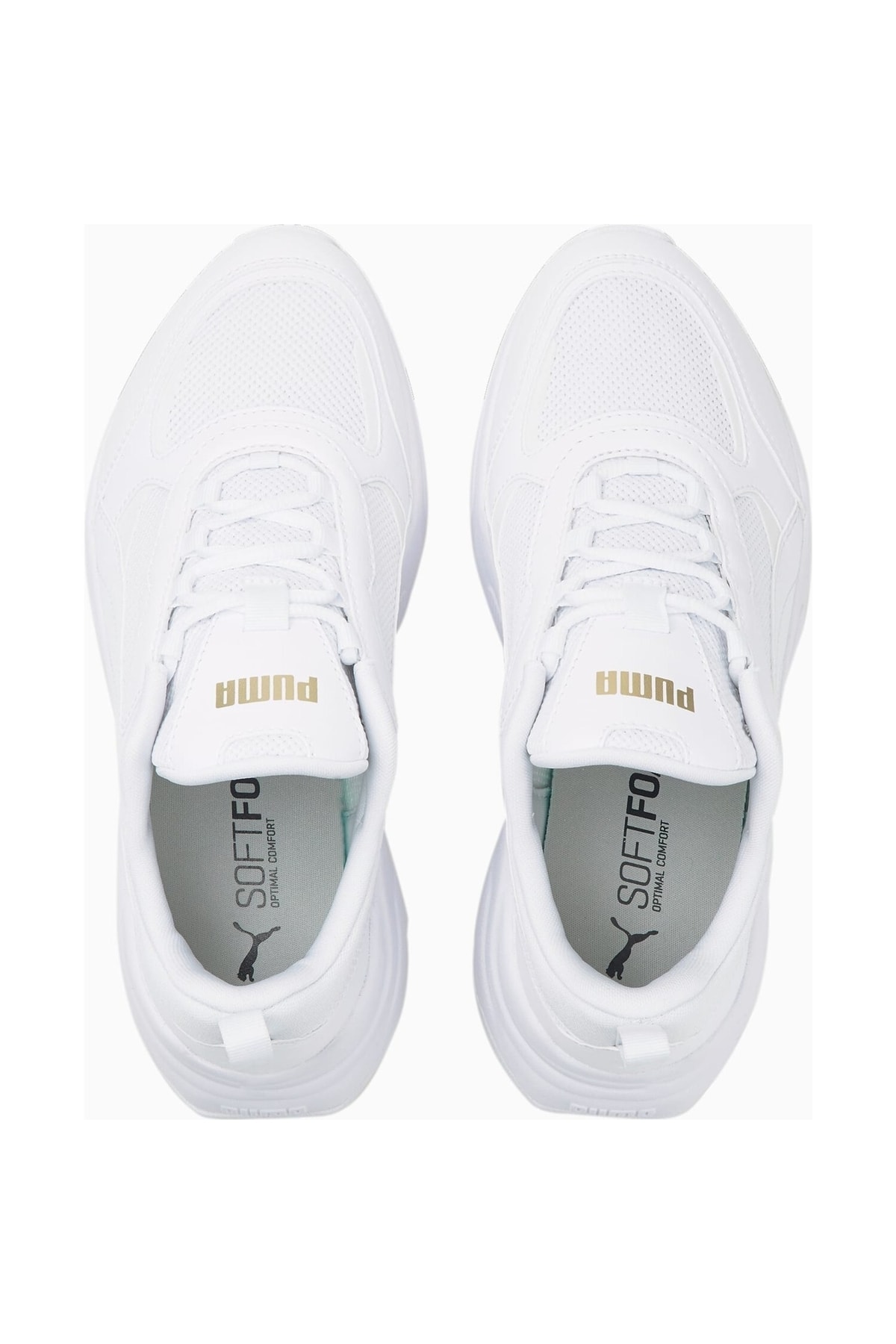 384647 01 کفش Puma پوما اسپرت کاسیا سفید/سفید/سایز 36 اورجینال - تصویر 4