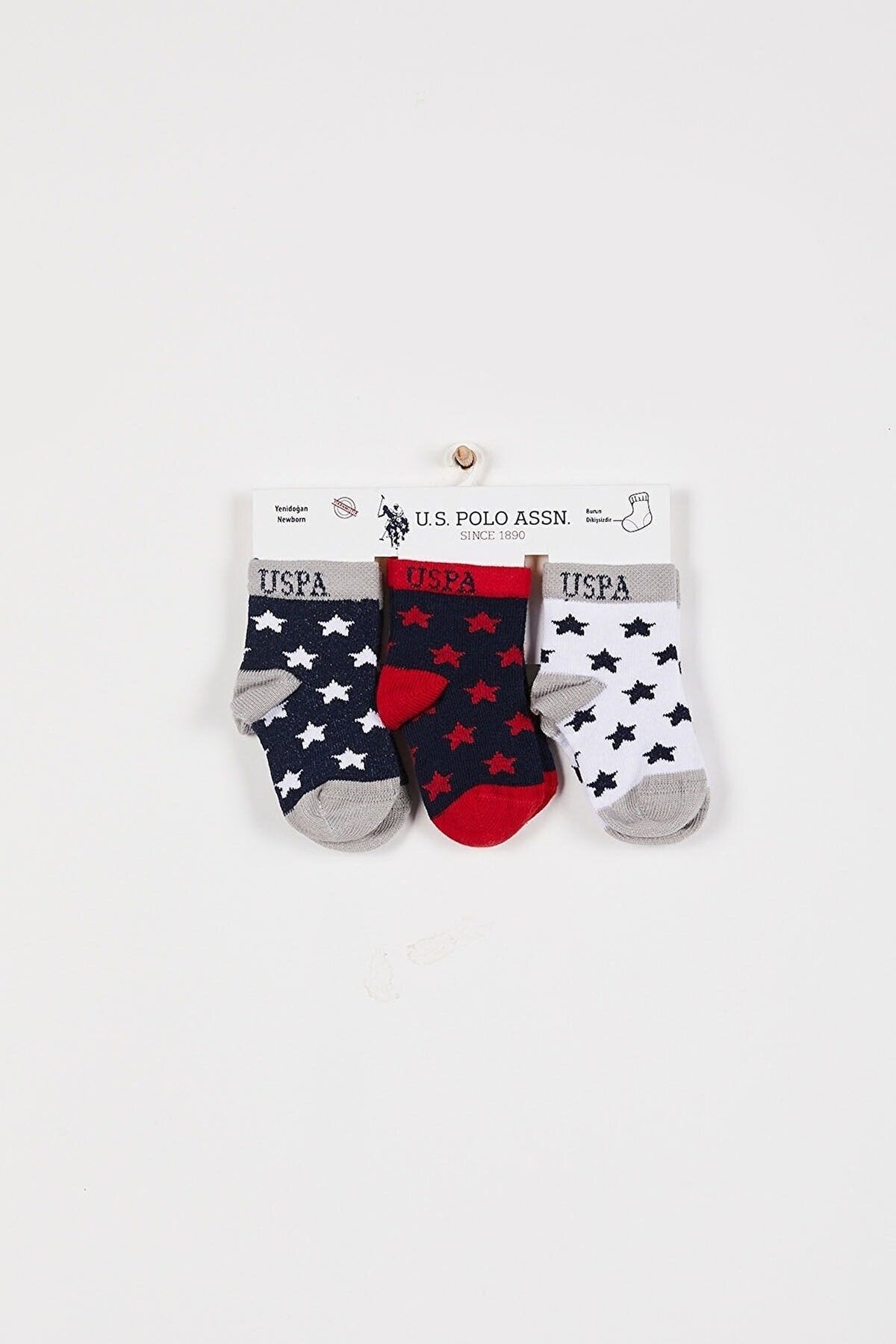 U.S. Polo Assn.-Baby Boy Socks Usb943 23k 2