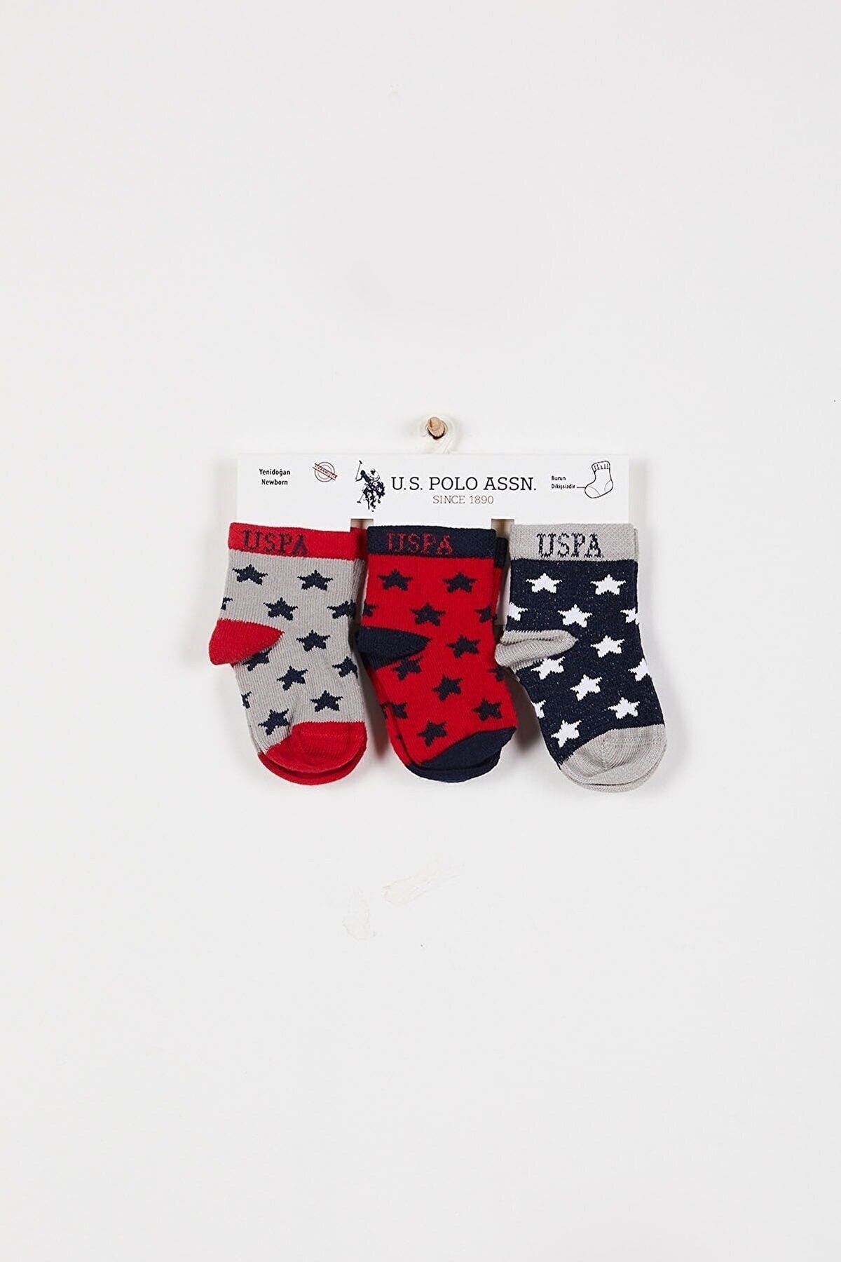 U.S. Polo Assn.-Baby Boy Socks Usb943 23k 3