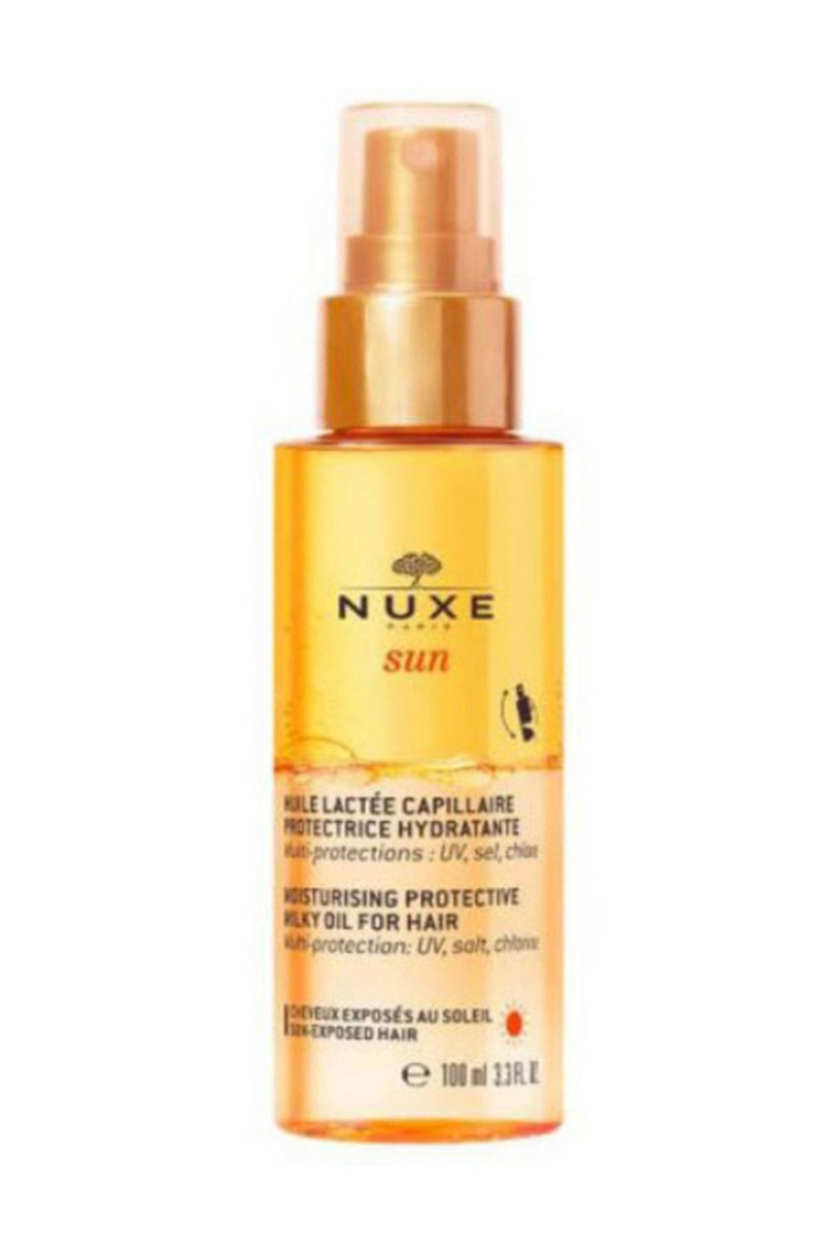 Nuxe روغن شیرین کننده و محافظ موهای آفتاب سوزان ناکس 100 میلی لیتر