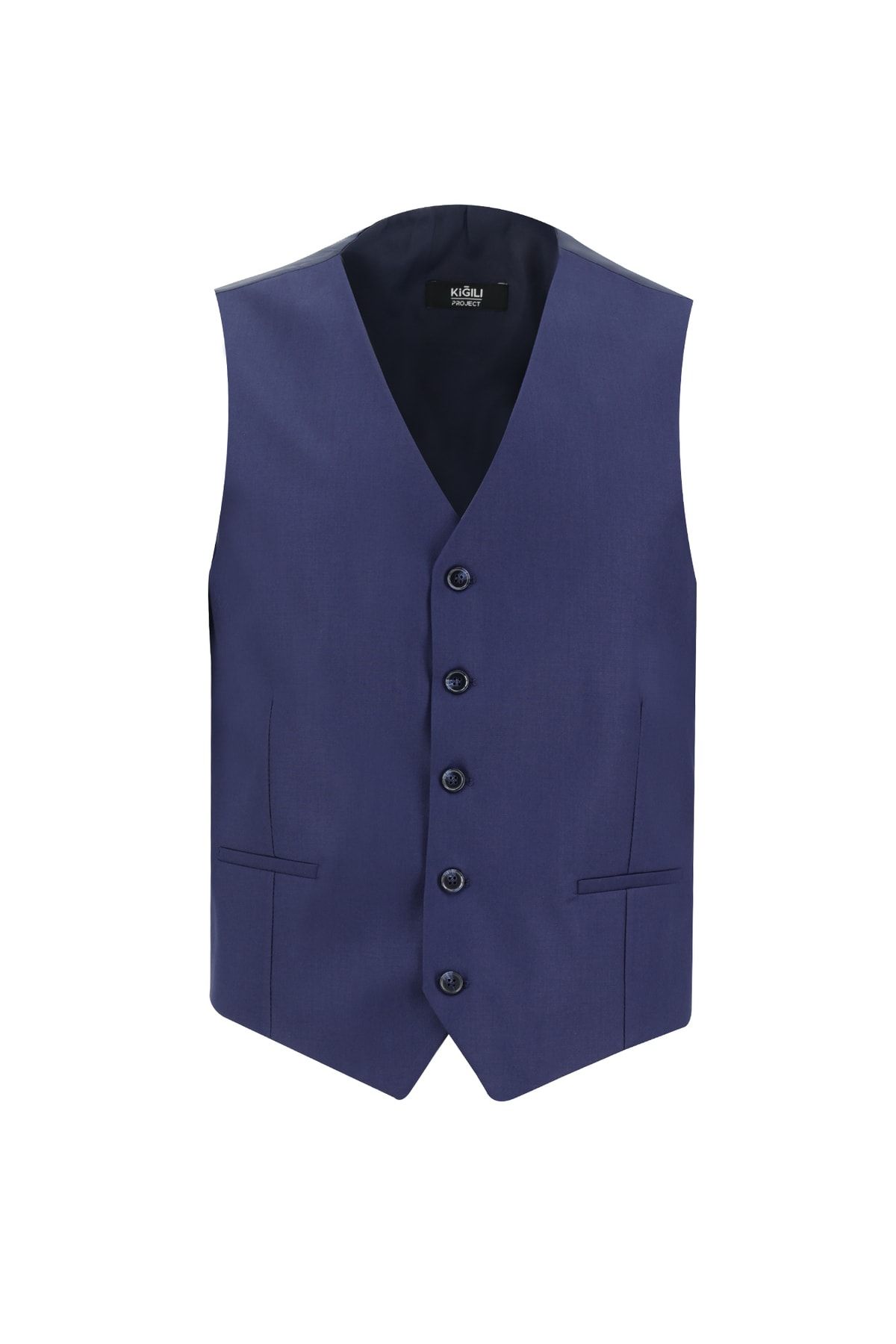 Kiğılı Süper Slim Fit Yelekli Takım Elbise OH6823