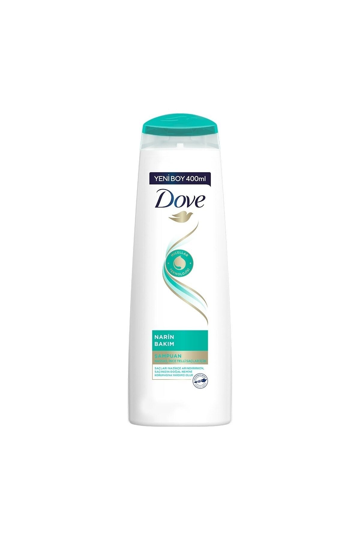 Dove-400 Ml Delicate Care Shampoo Micellar 2