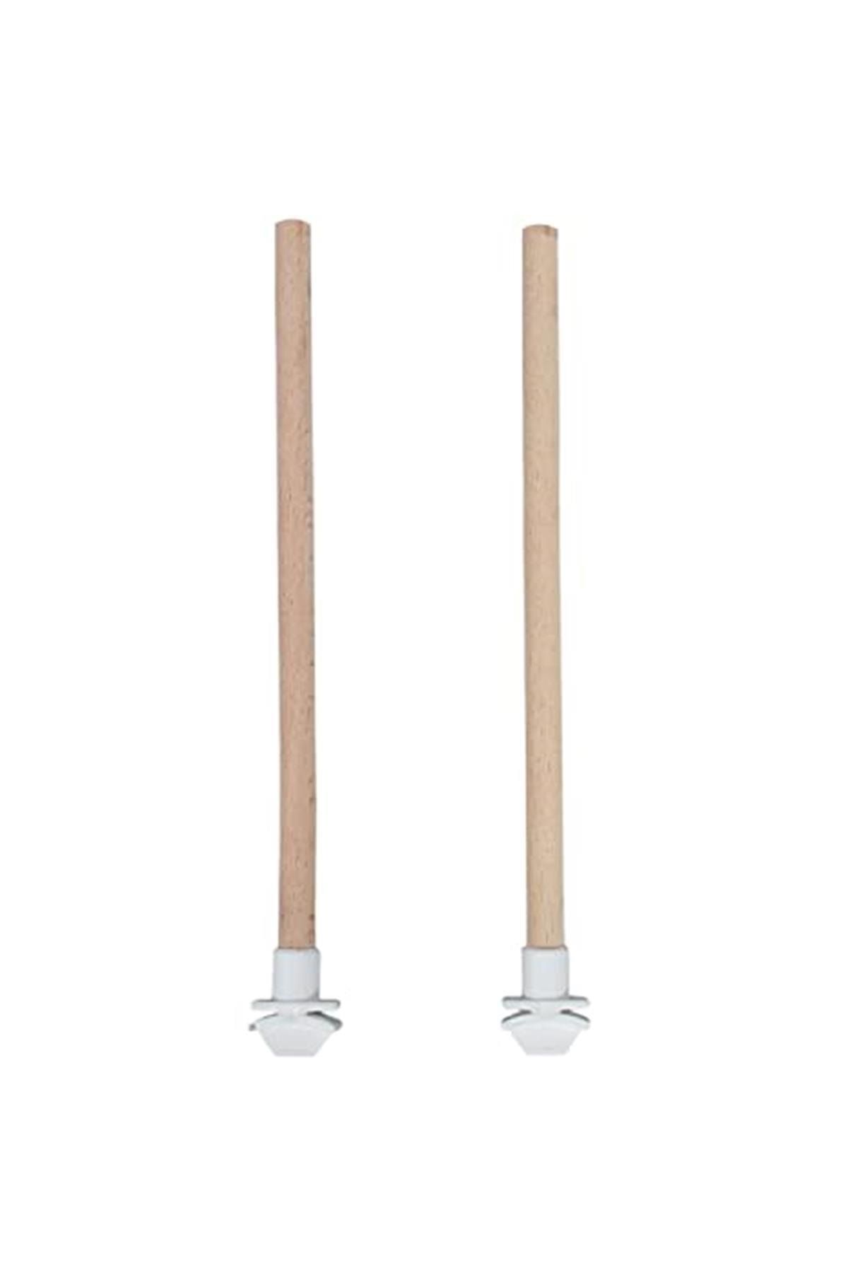 Ahşap Kuş Tüneği 2 Adet Boy 15 Cm