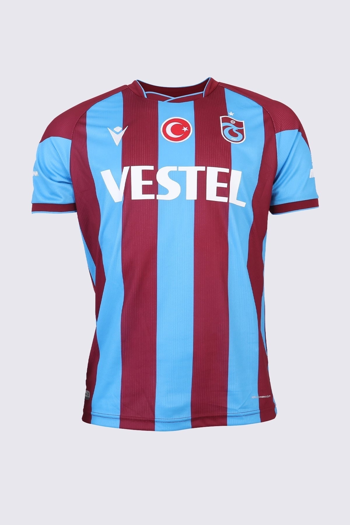 Trabzonspor Macron 2022/23 Bordo Mavi Çubuklu Çocuk Forma