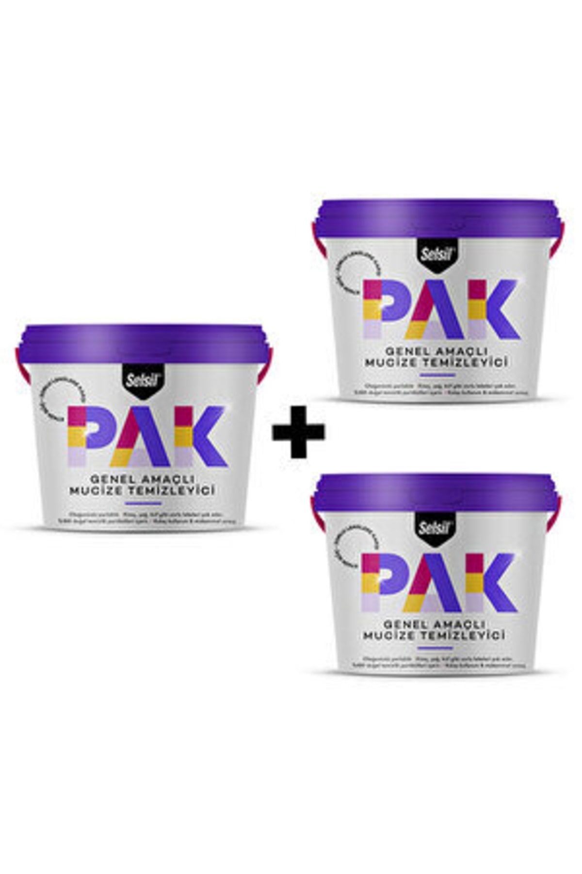 Pak 3-Piece General Purpose Cleaner, Miracle Cleaner 500grx3