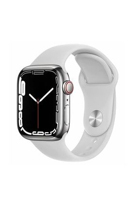 Watch 7 Series 45mm Beyaz Renk Akıllı Saat Watch 7 Pro Max 45 mm Akıllı Saat