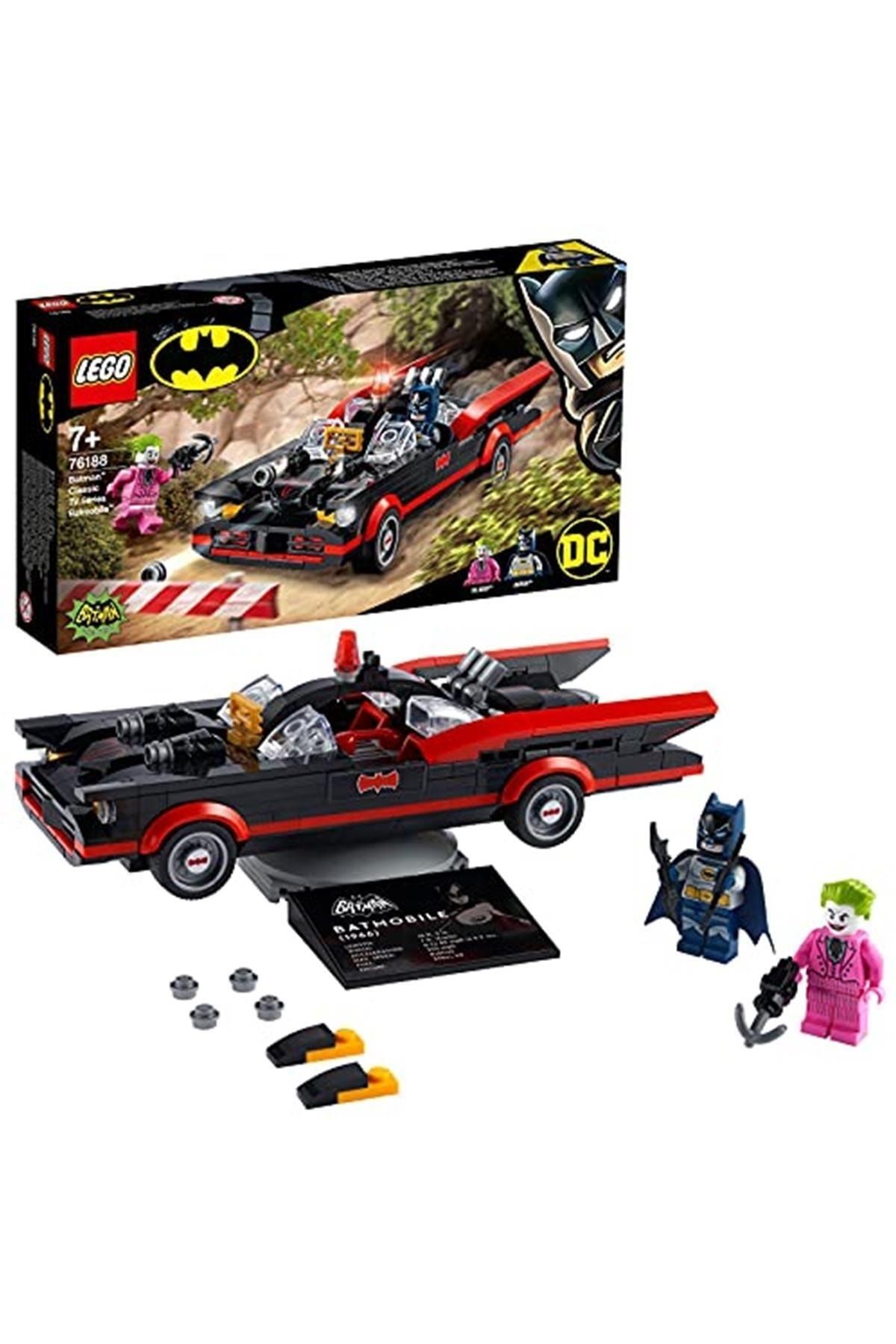 LEGO ® DC Batman™: Бэтмобиль из классического телесериала «Бэтмен» (76188). Строительный набор; Оригинальный телевизор D LEGO-STORE-5201