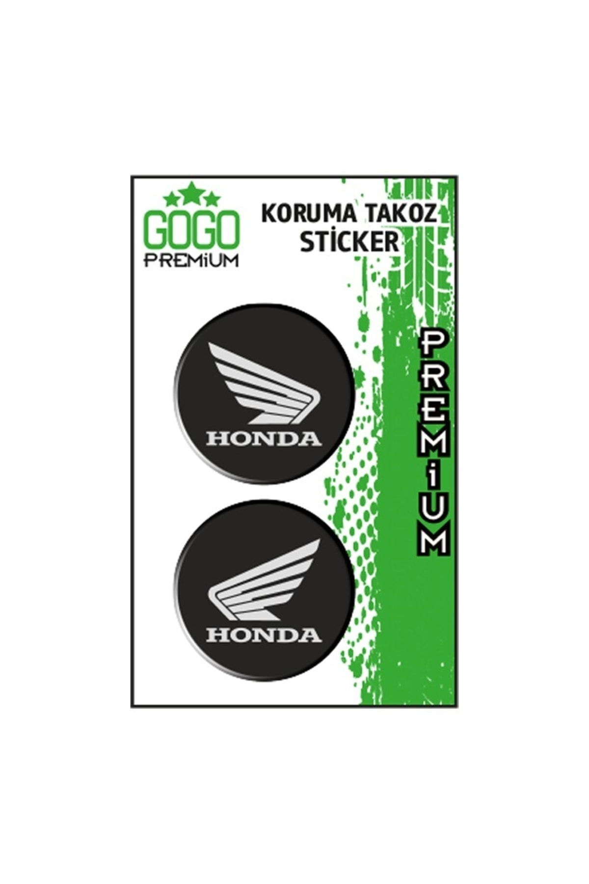 Gogo Honda 1 Koruma Takozu Ikili Damla Sticker