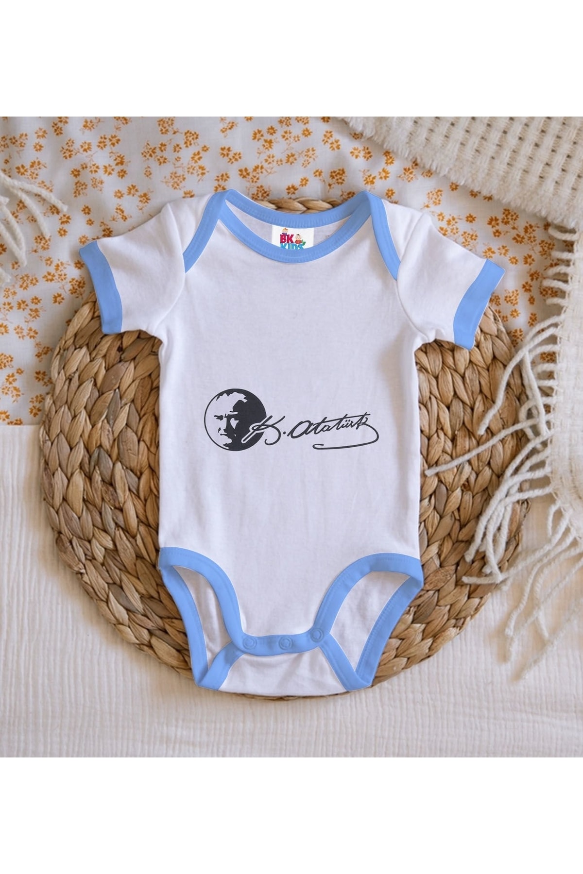 بادی نوزاد زیردکمه دار پسرانه – دخترانه برند  Bitmeyen Kartuş اصل Bitmeyen124058 - تصویر 3