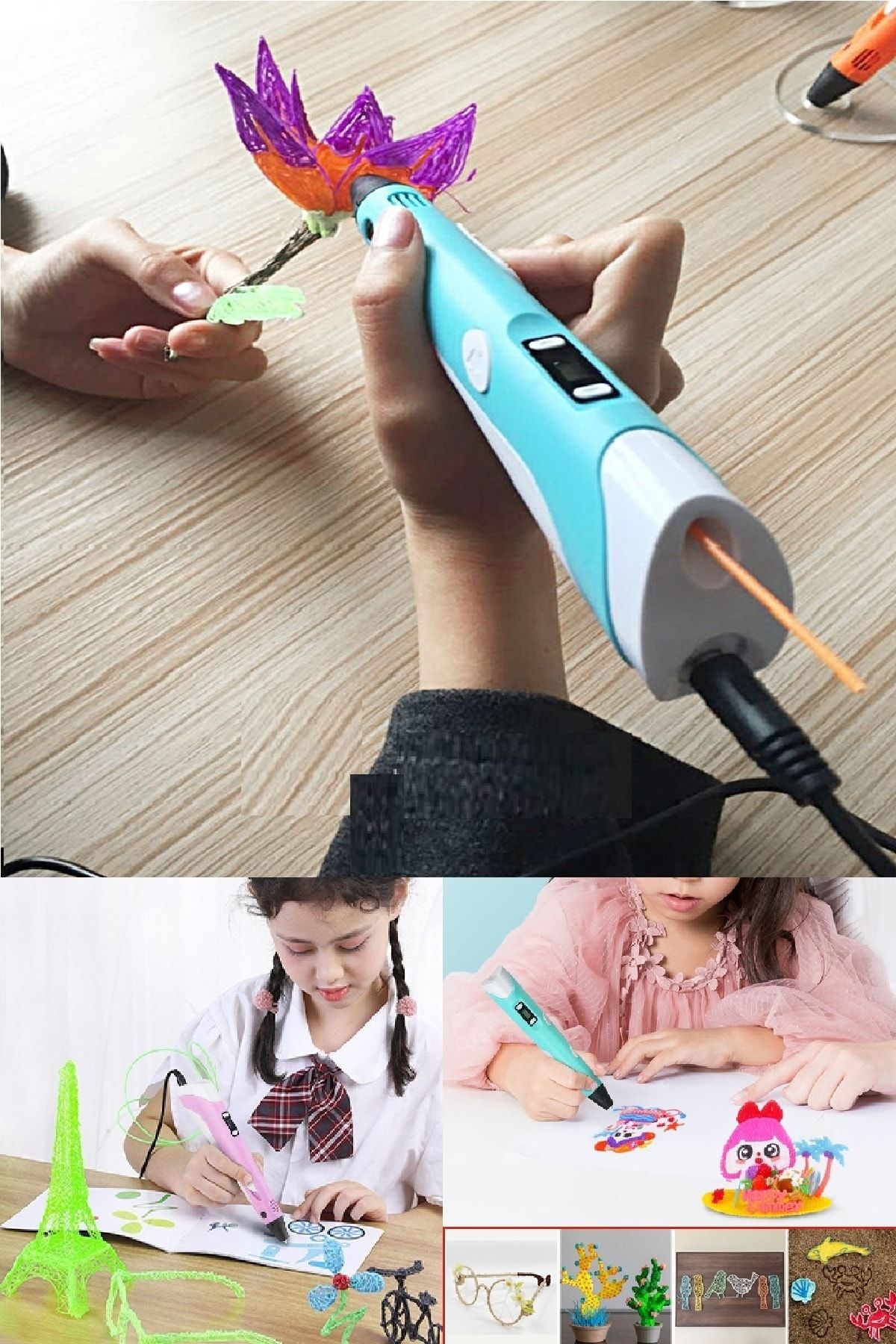 Midday-3D Printer Pen That You Can Build 3D Structure 3D Printer Can Be Used in Hobbies and Projects 4