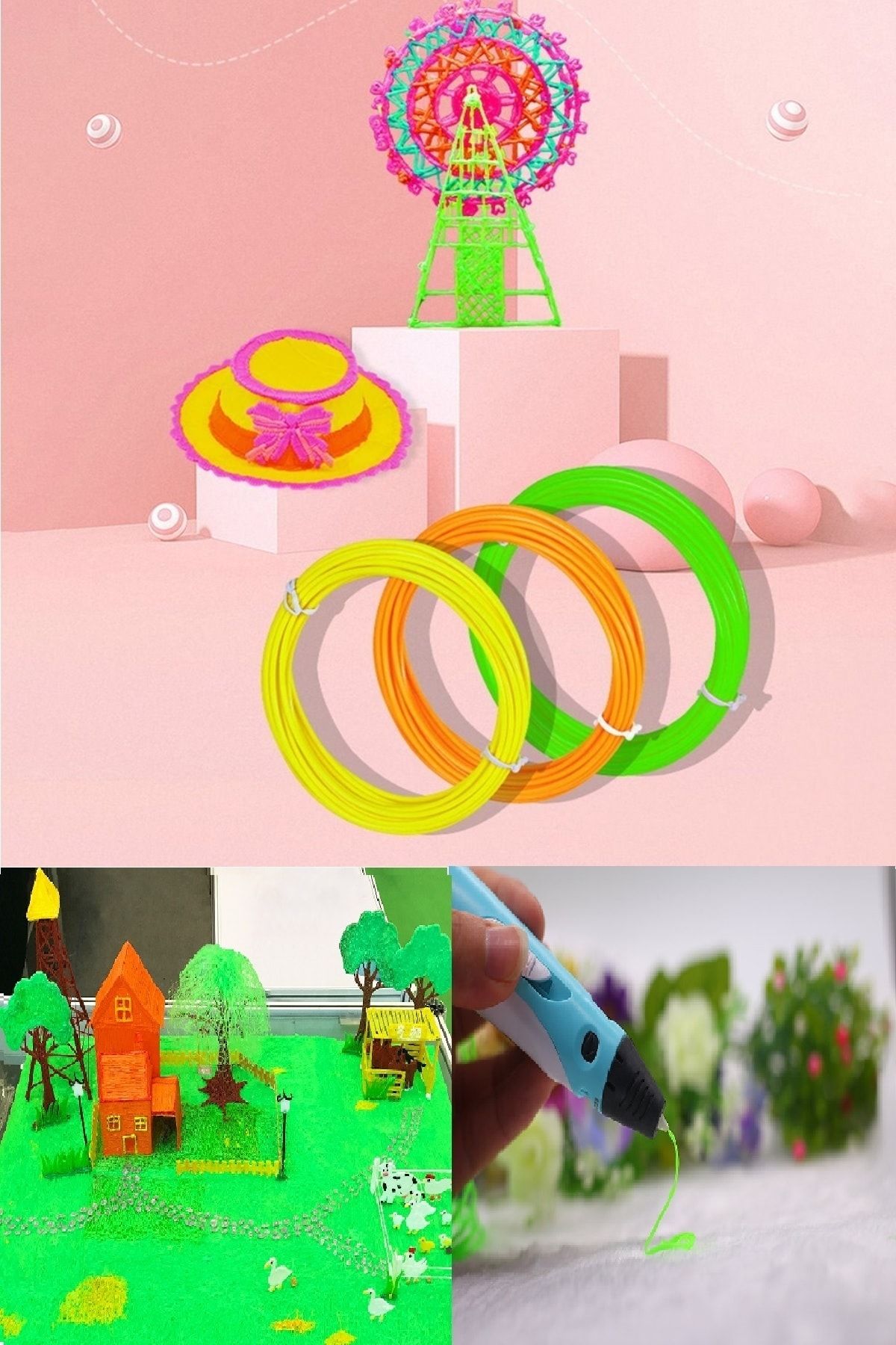 Midday-3D Printer Pen That You Can Build 3D Structure 3D Printer Can Be Used in Hobbies and Projects 7