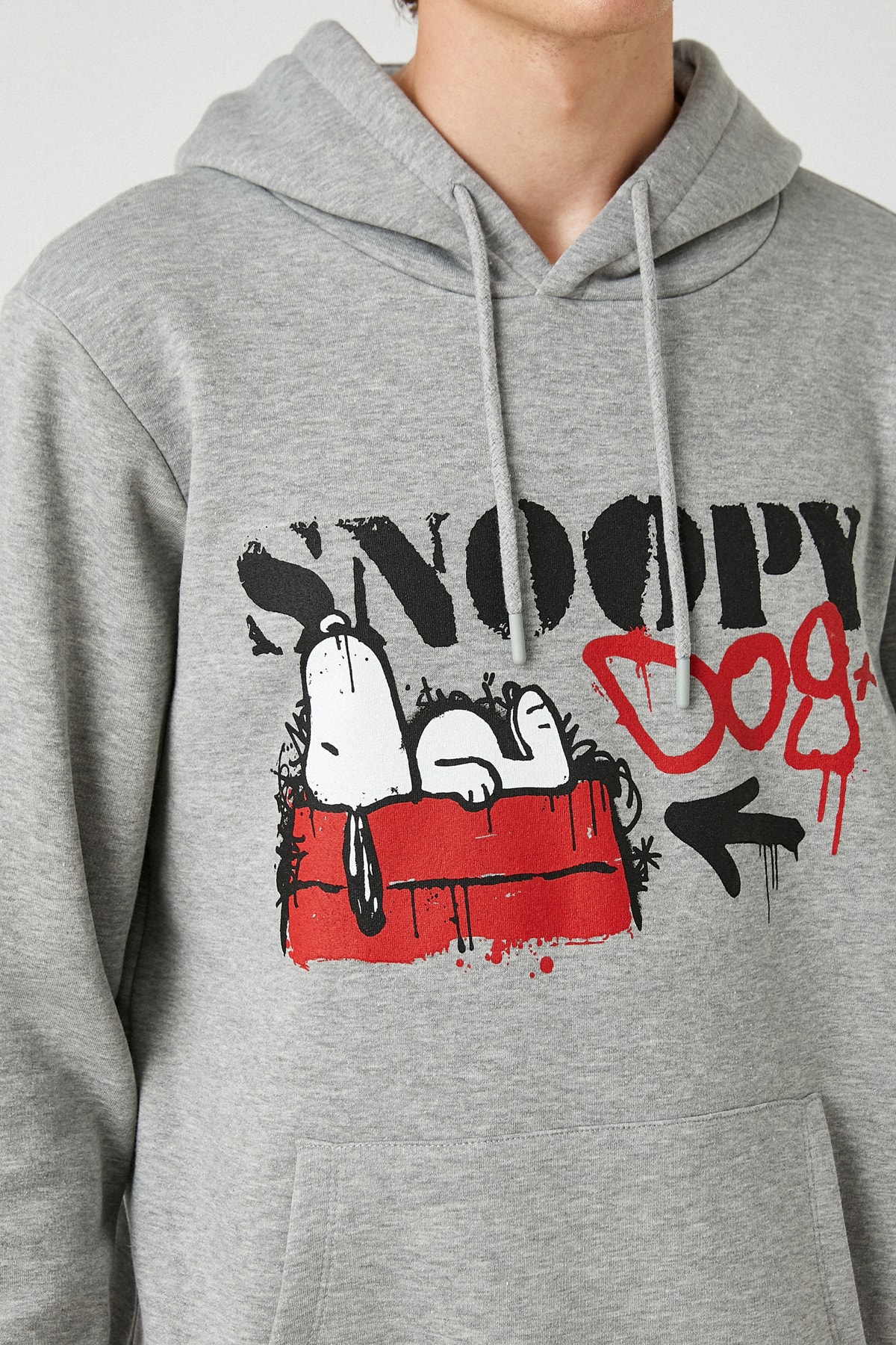 سویشرت مردانه خاکستری کوتون | 3WAM70524MK اورجینال - تصویر 5