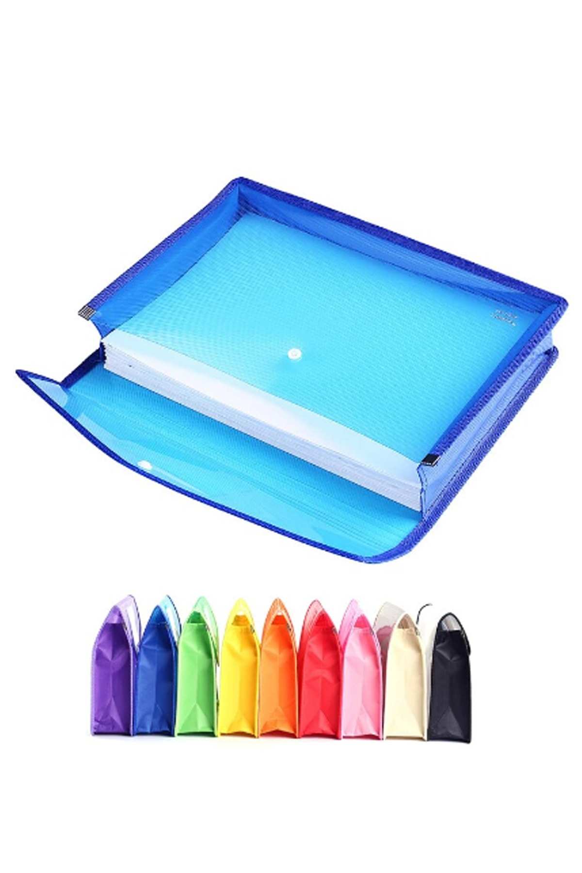 Vox Art  A4 Evrak Dosyası, Pp Körüklü Çanta 1 Adet Siyah - Görsel 2